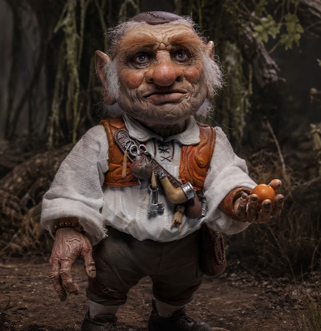 Labyrinth Hoggle the Dwarf Sixth Scale Figure  (Prototype Shown) View 1