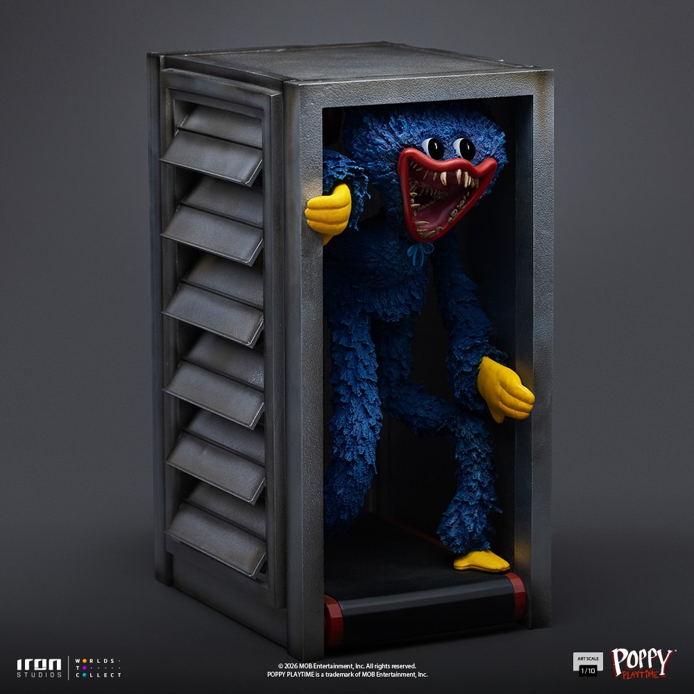 Poppy Playtime Huggy Wuggy 1:10 Scale Statue  (Prototype Shown) View 10