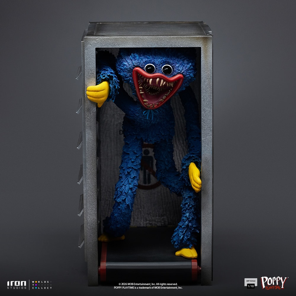 Poppy Playtime Huggy Wuggy 1:10 Scale Statue  (Prototype Shown) View 11