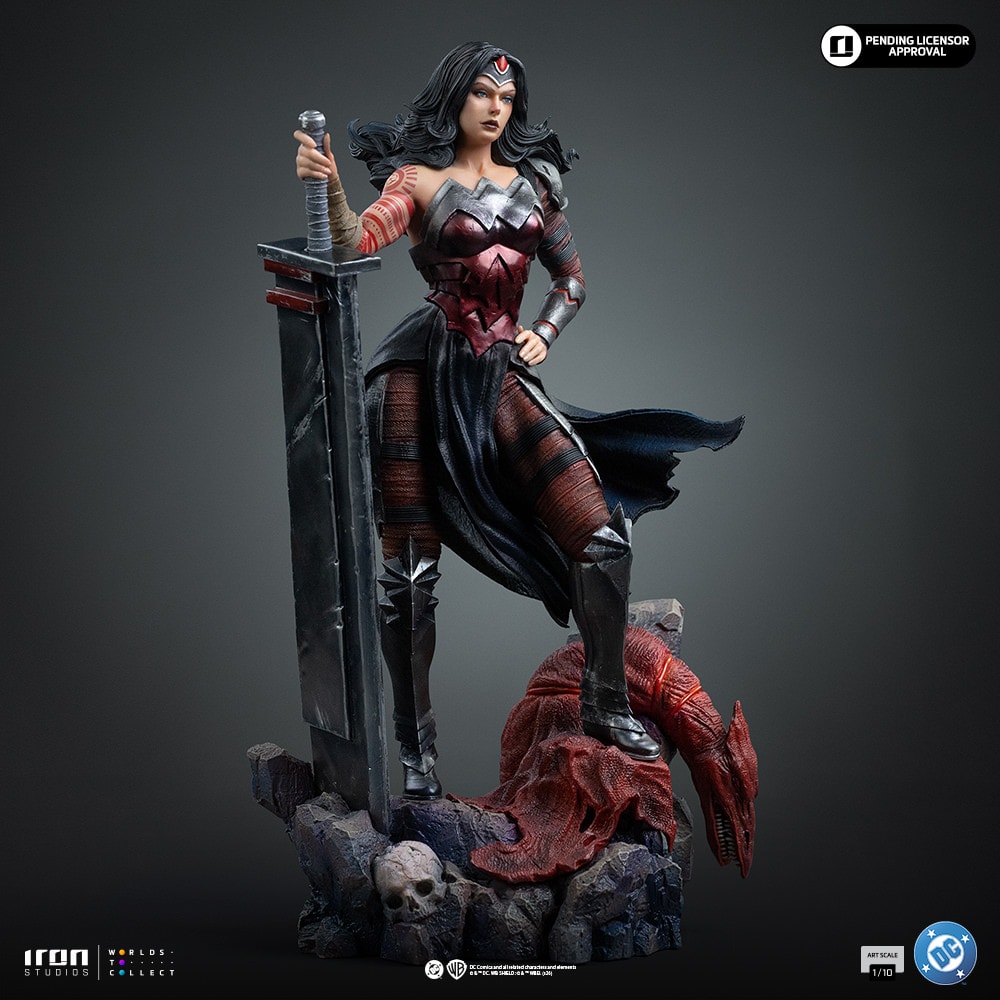 DC Comics Wonder Woman Absolute 1:10 Scale Statue  (Prototype Shown) View 8