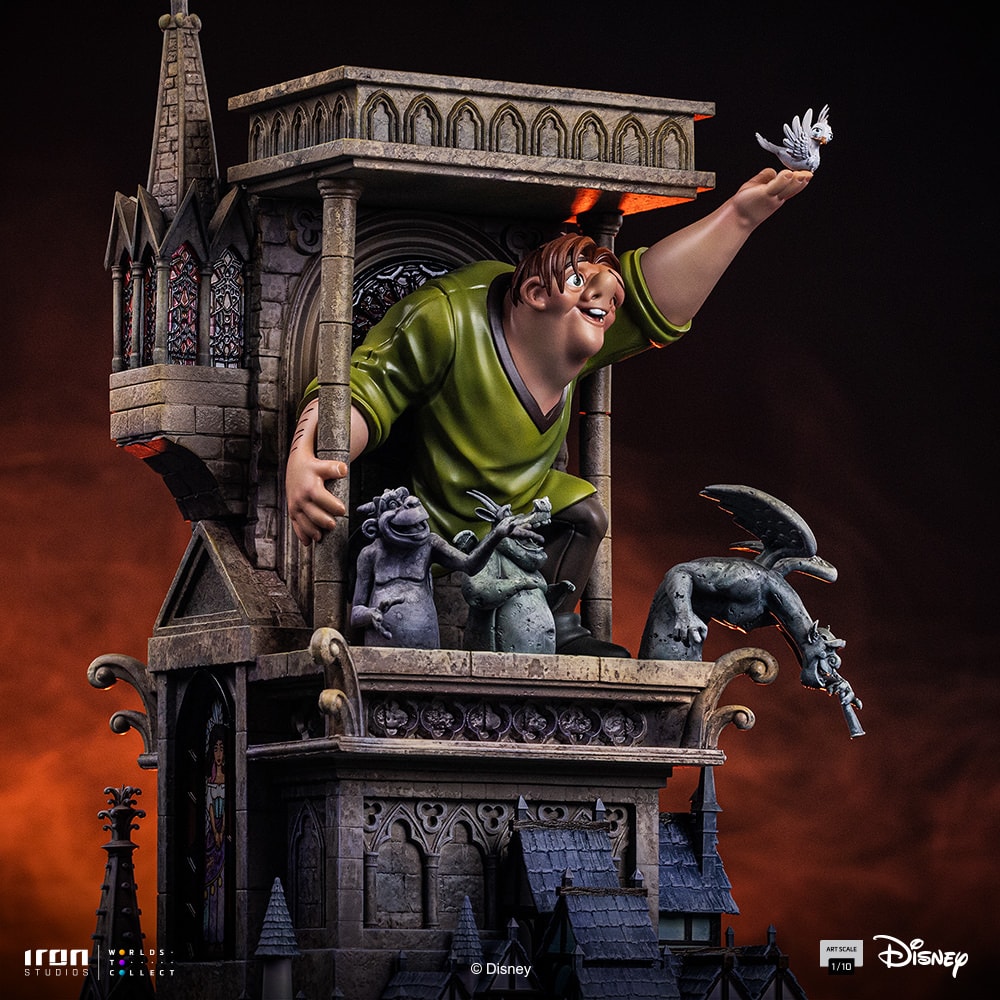 Disney Quasimodo 1:10 Scale Statue  (Prototype Shown) View 1