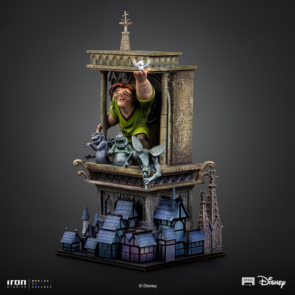 Disney Quasimodo 1:10 Scale Statue  (Prototype Shown) View 9