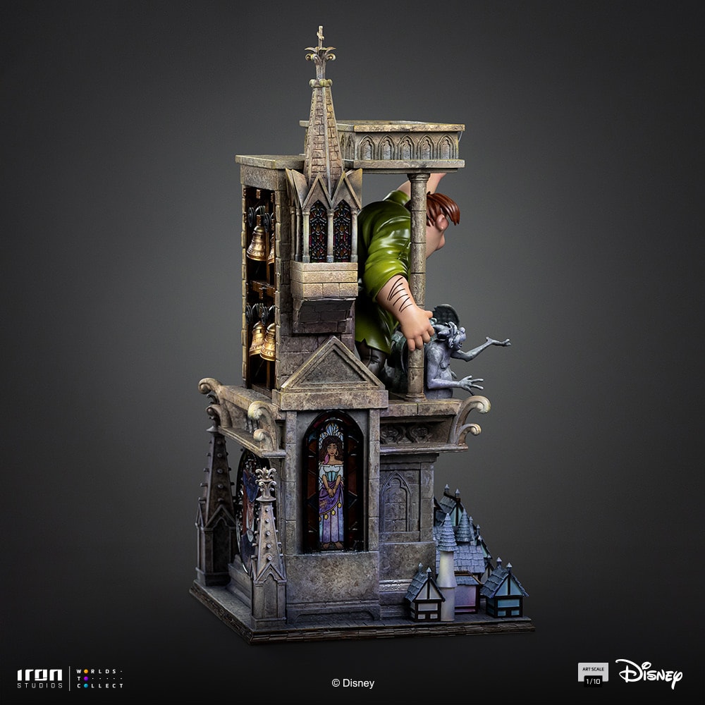 Disney Quasimodo 1:10 Scale Statue  (Prototype Shown) View 10