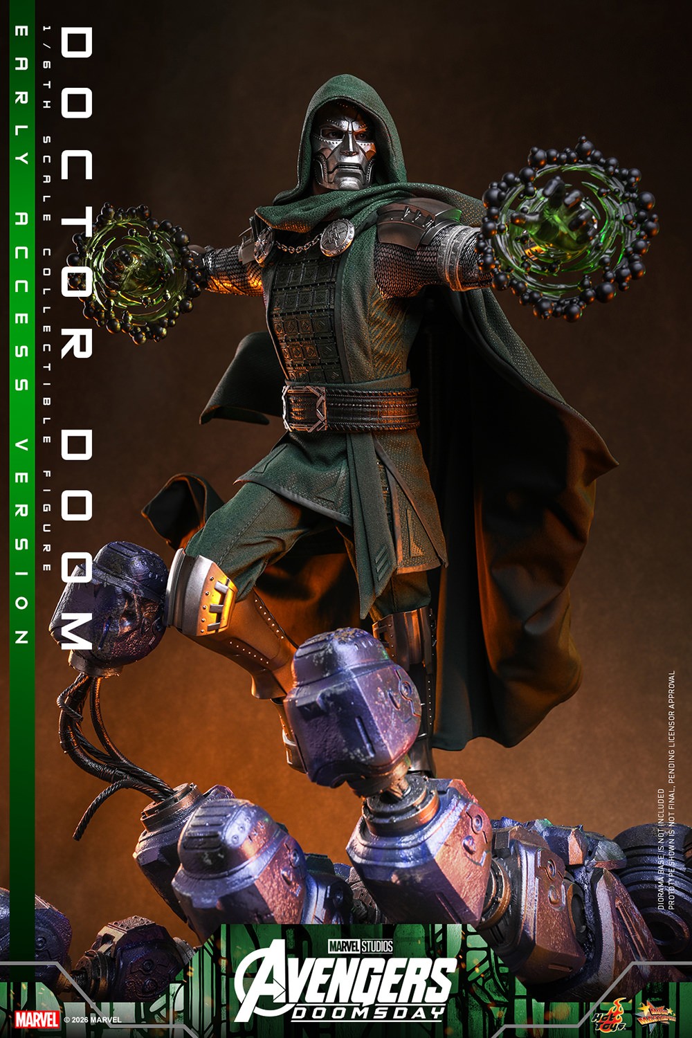Marvel Doctor Doom Sixth Scale Figure  (Prototype Shown) View 3