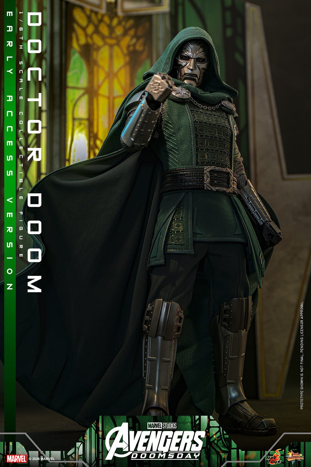 Marvel Doctor Doom Sixth Scale Figure  (Prototype Shown) View 16