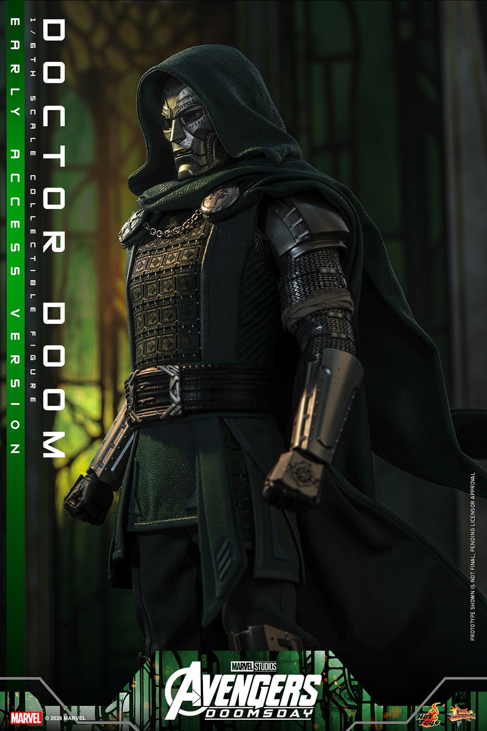 Marvel Doctor Doom Sixth Scale Figure  (Prototype Shown) View 17