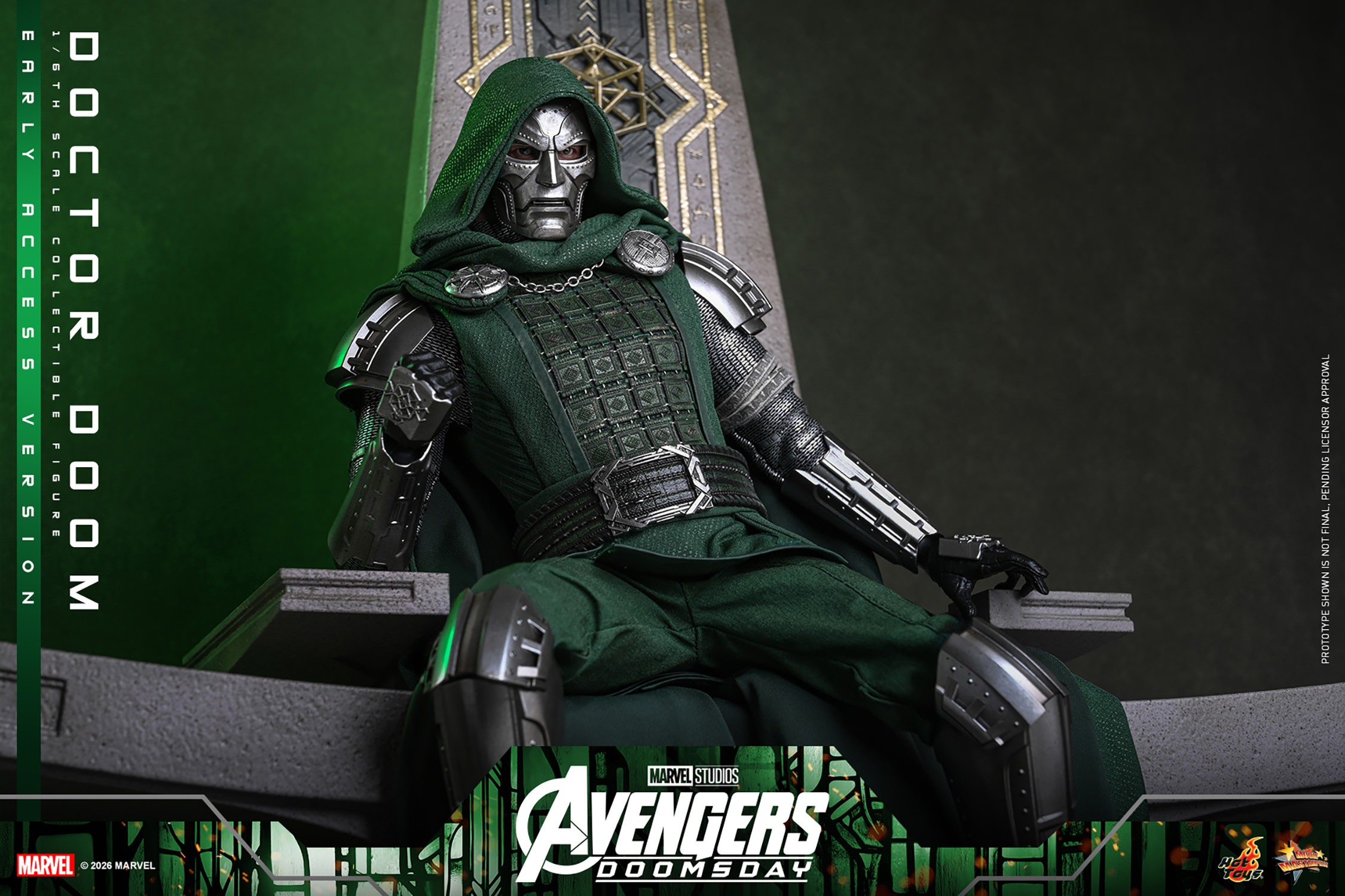 Marvel Doctor Doom (Special Edition) Sixth Scale Figure  (Prototype Shown) View 9