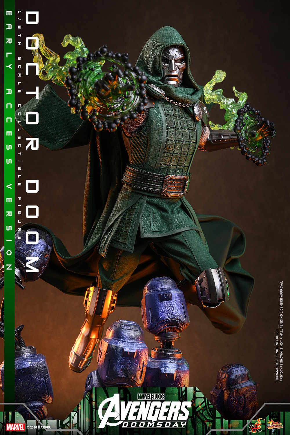Marvel Doctor Doom (Special Edition) Sixth Scale Figure  (Prototype Shown) View 17