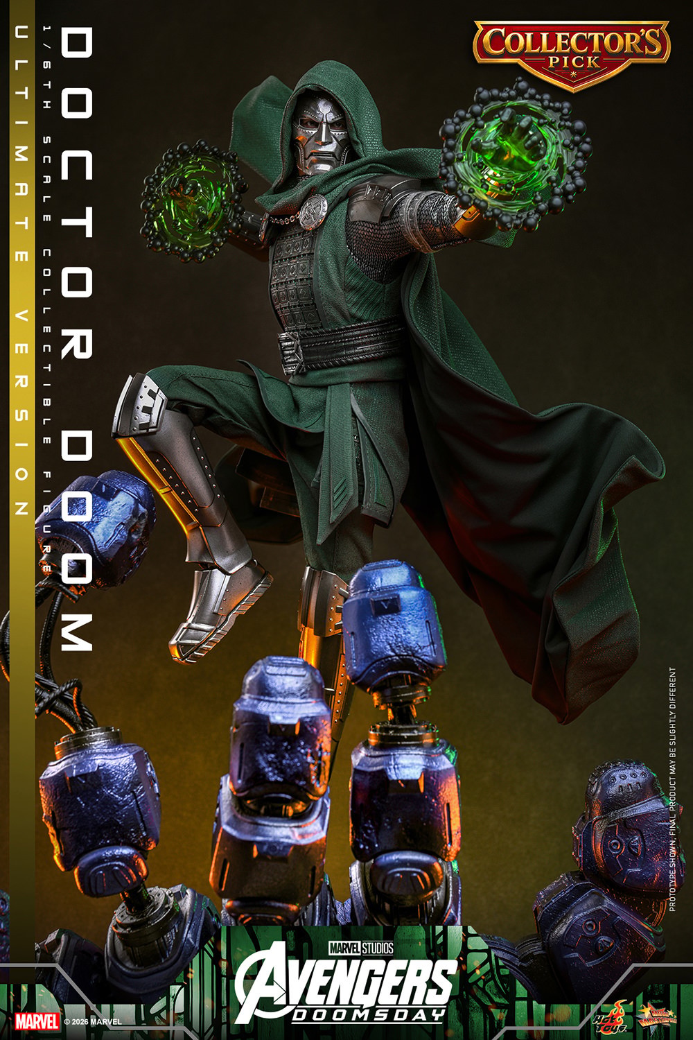 Marvel Doctor Doom (Ultimate Version) Sixth Scale Figure  (Prototype Shown) View 6
