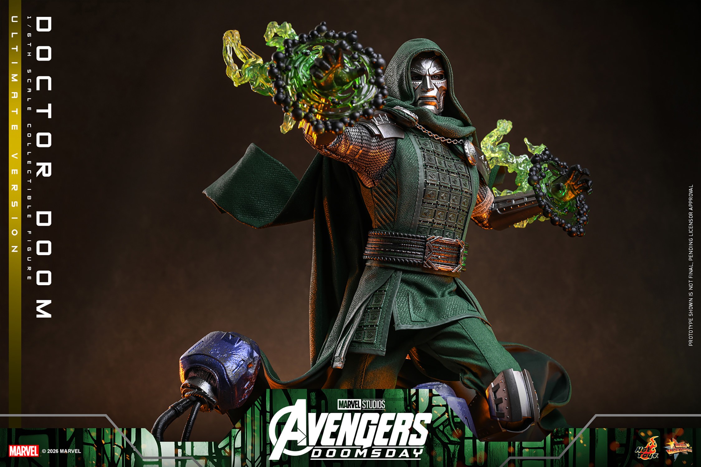 Marvel Doctor Doom (Ultimate Version) Sixth Scale Figure  (Prototype Shown) View 8