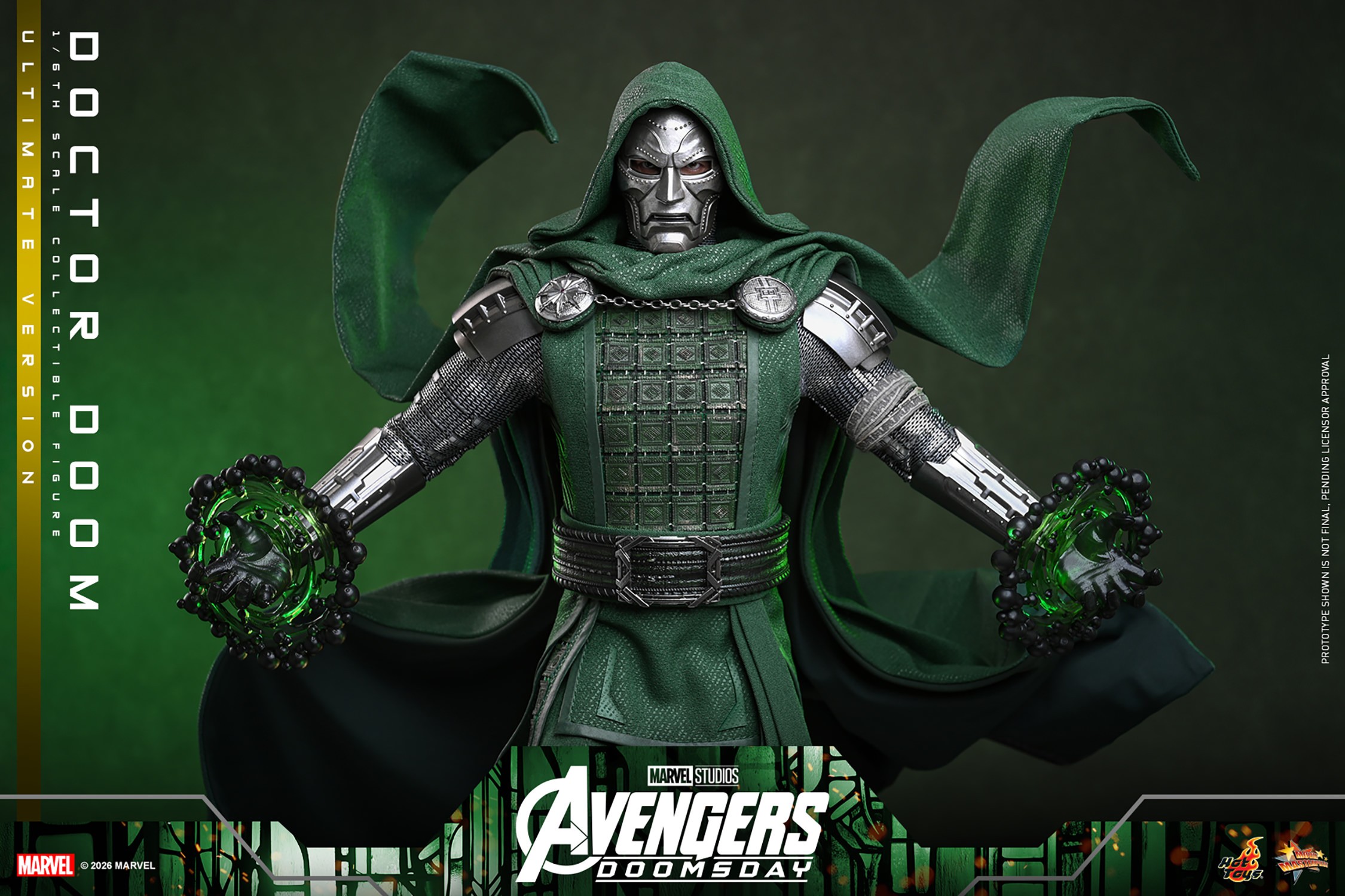 Marvel Doctor Doom (Ultimate Version) Sixth Scale Figure  (Prototype Shown) View 11