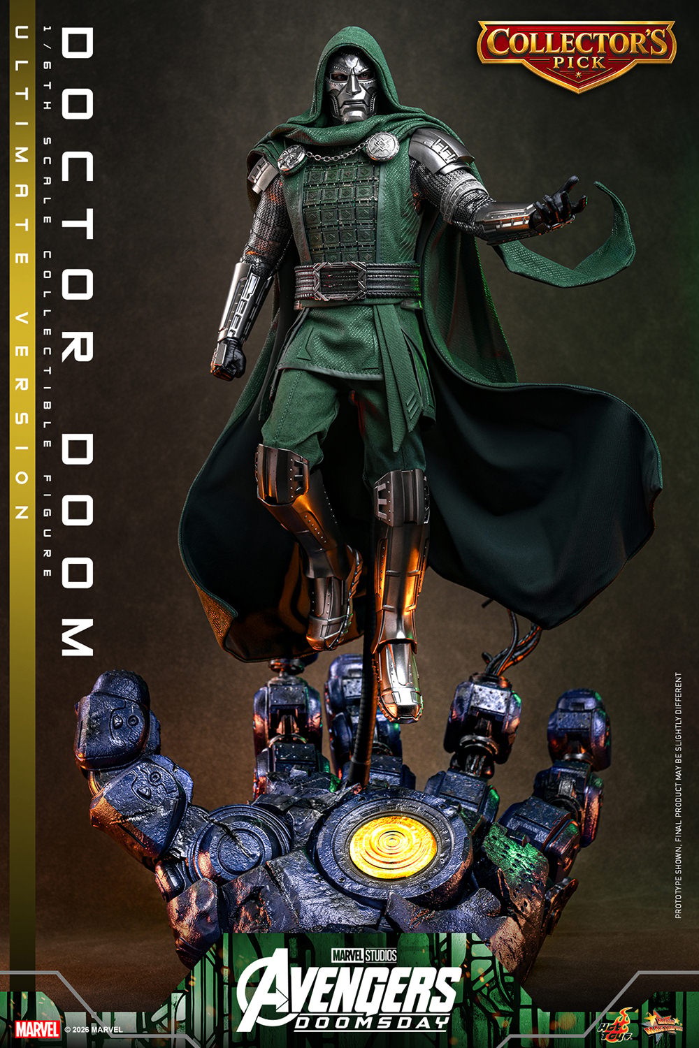 Marvel Doctor Doom (Ultimate Version) Sixth Scale Figure  (Prototype Shown) View 16