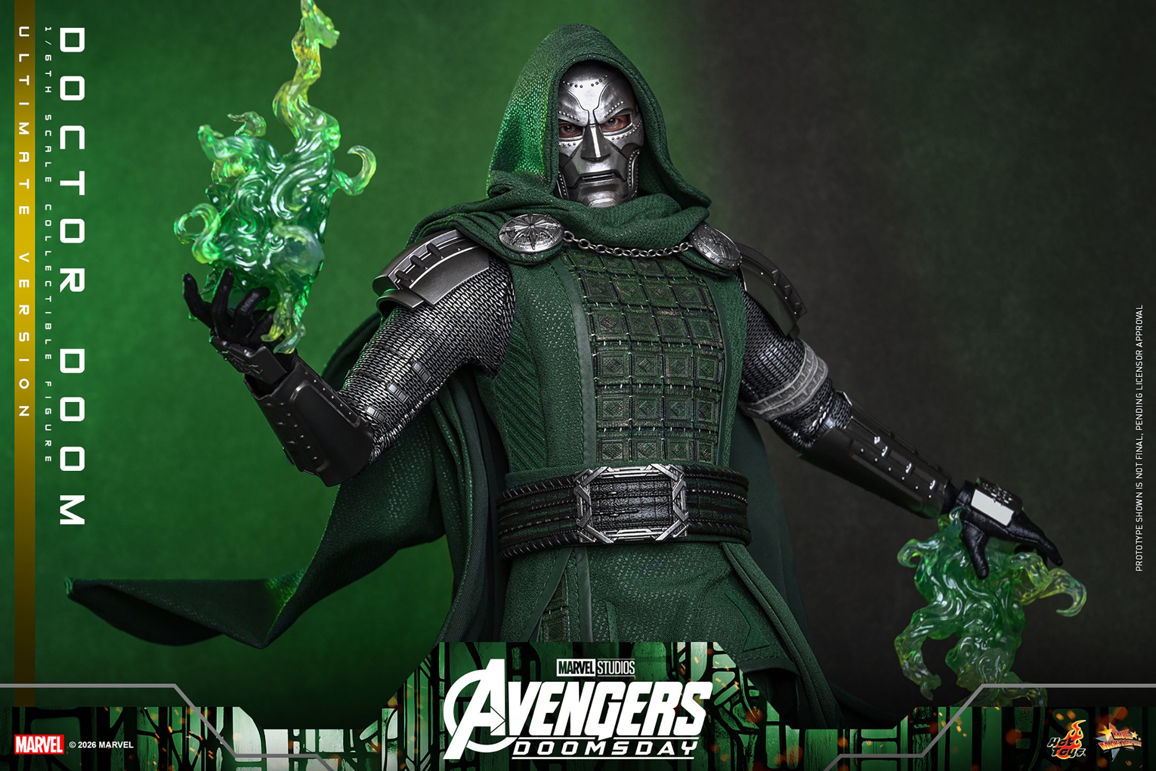 Marvel Doctor Doom (Ultimate Version) (Special Edition) Sixth Scale Figure  (Prototype Shown) View 6