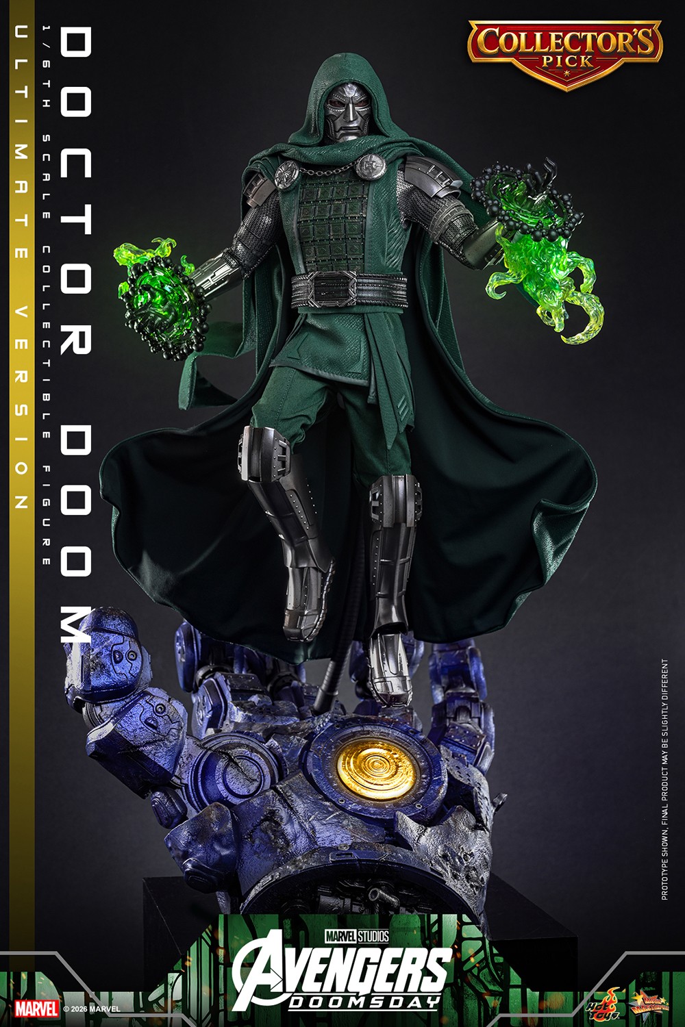 Marvel Doctor Doom (Ultimate Version) (Special Edition) Sixth Scale Figure  (Prototype Shown) View 13