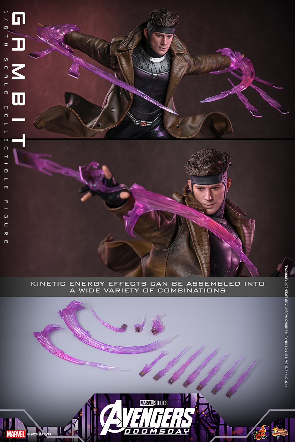 Marvel Gambit Sixth Scale Figure  Collector Edition (Prototype Shown) View 21