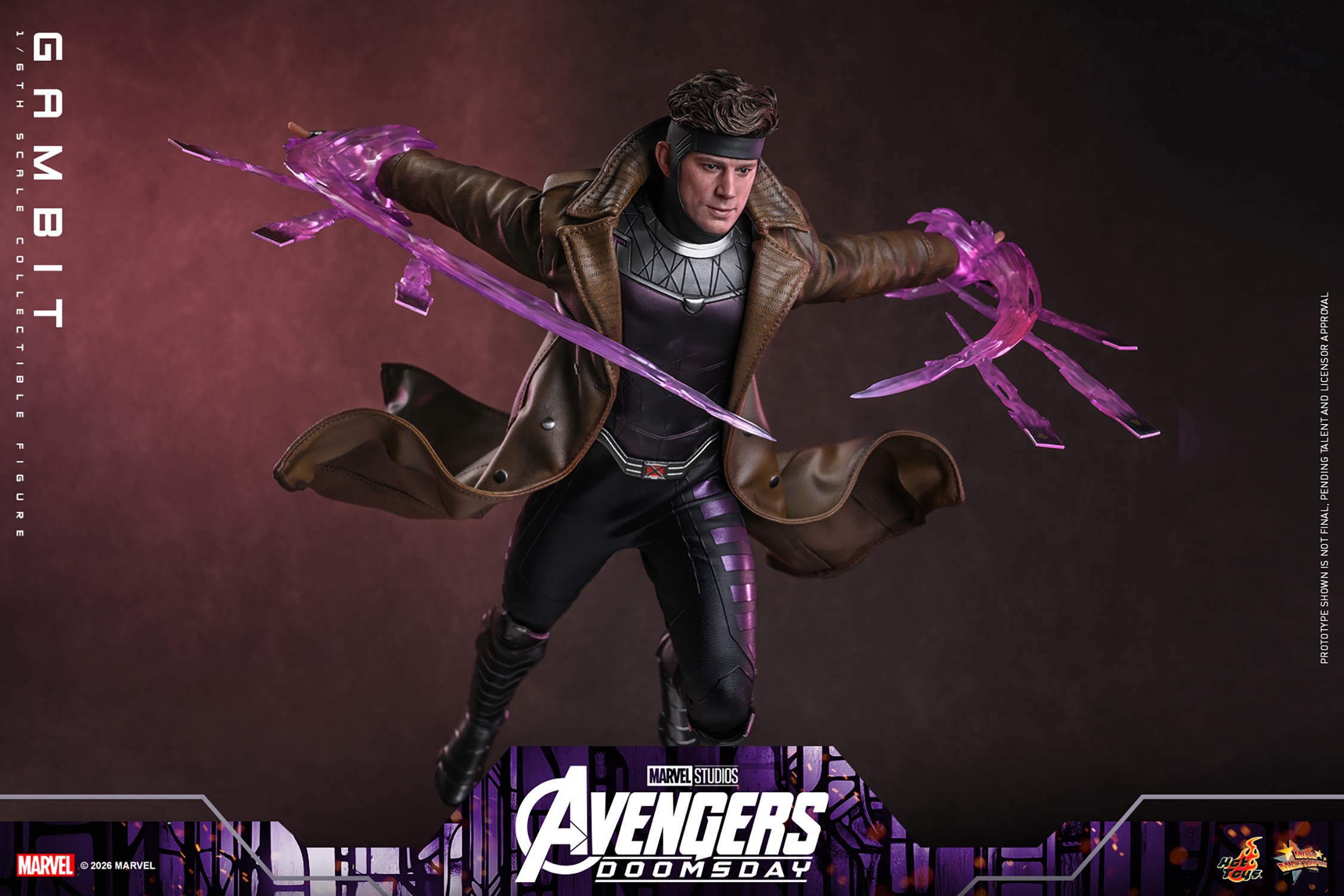 Marvel Gambit (Special Edition) Sixth Scale Figure  (Prototype Shown) View 4