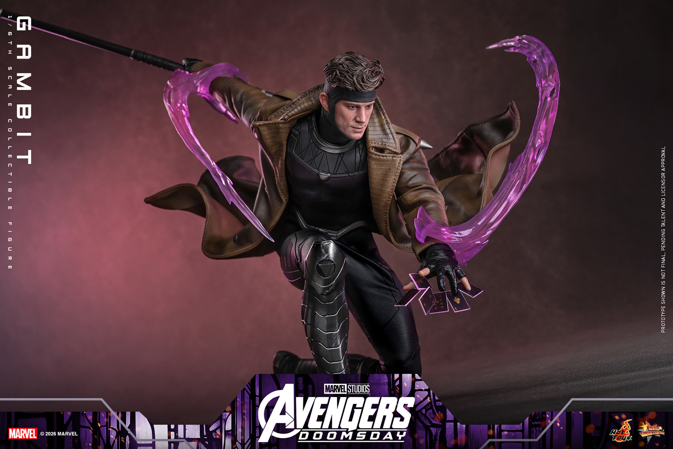 Marvel Gambit (Special Edition) Sixth Scale Figure  (Prototype Shown) View 6