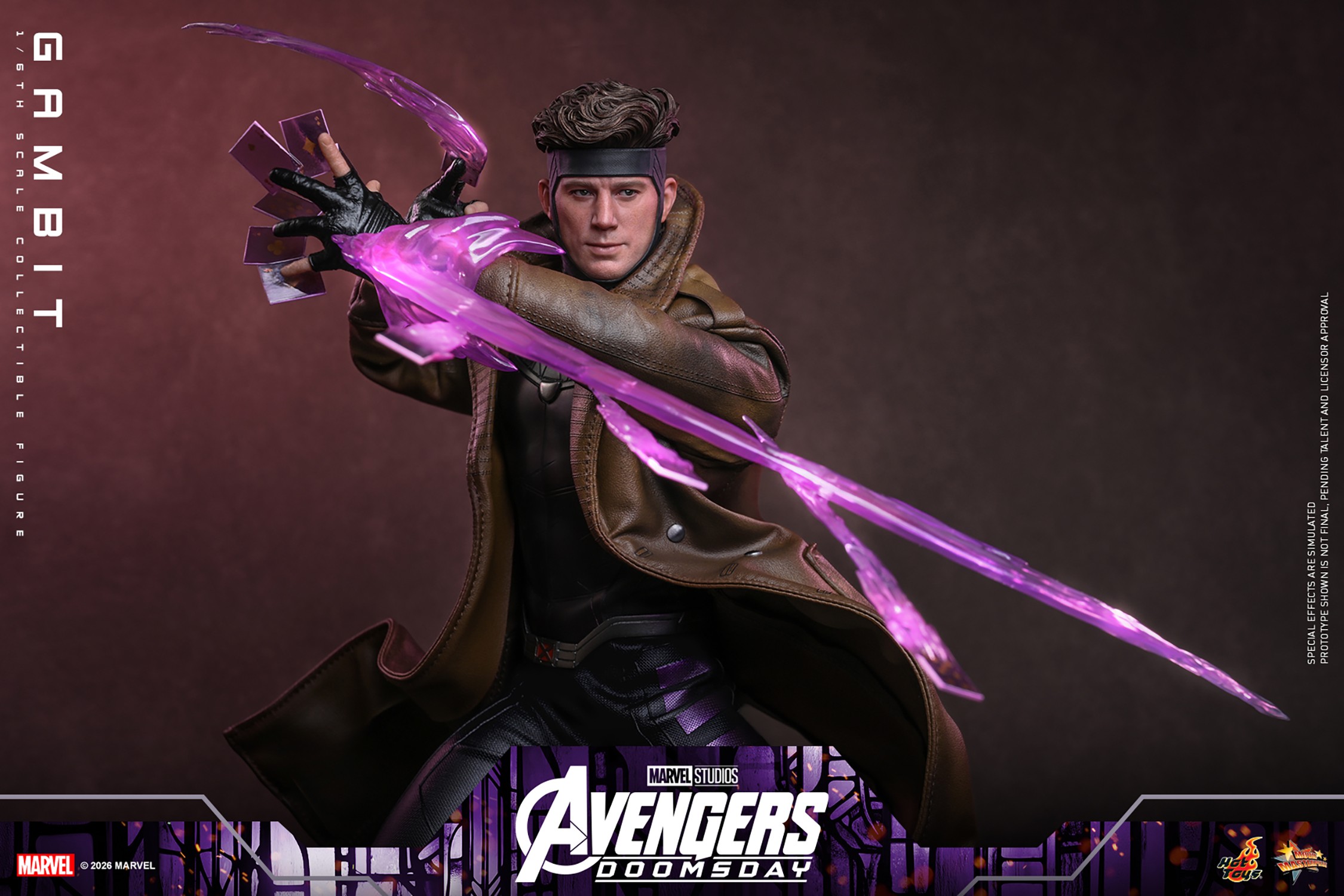 Marvel Gambit (Special Edition) Sixth Scale Figure  (Prototype Shown) View 9