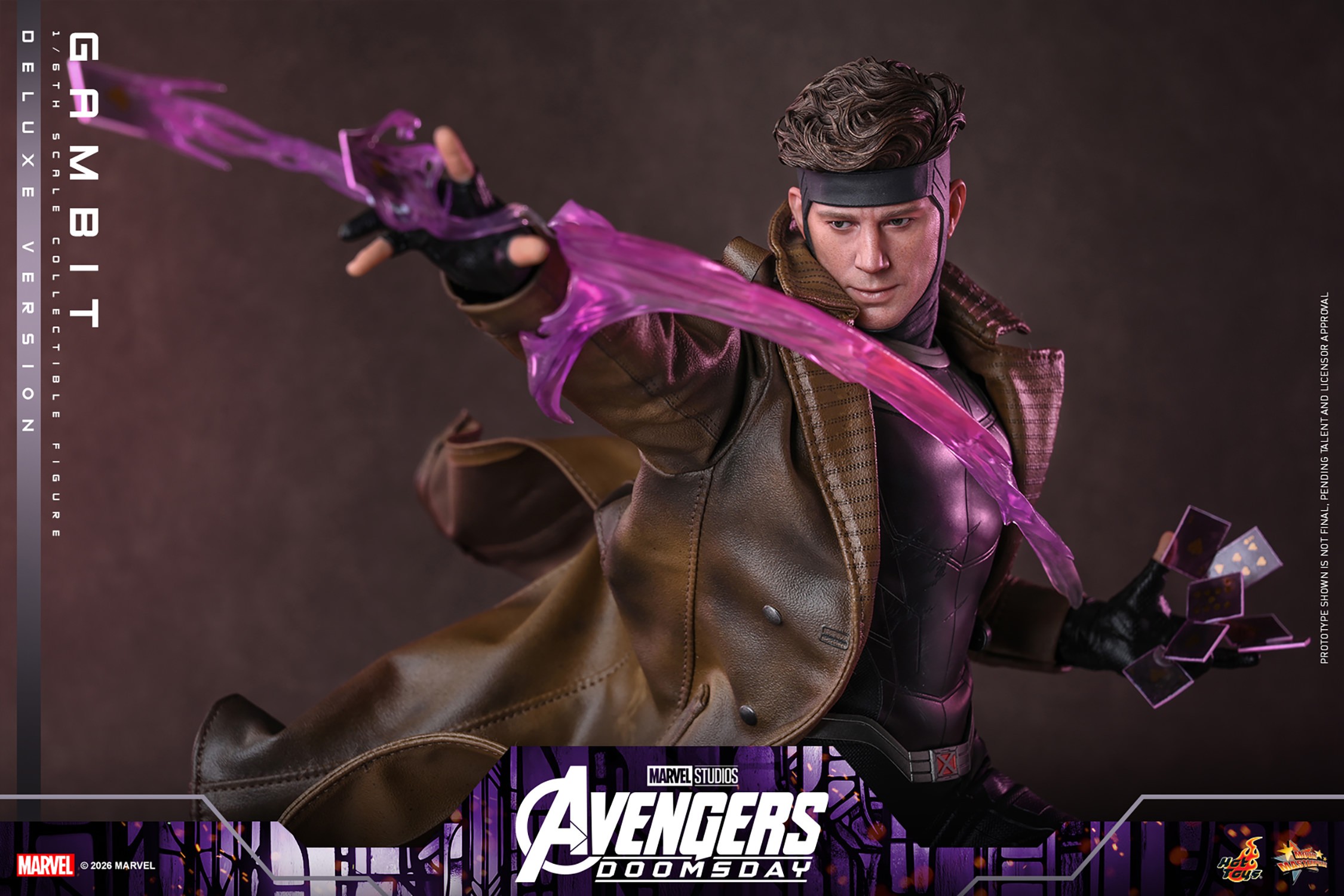 Marvel Gambit (Deluxe Version) (Special Edition) Sixth Scale Figure  (Prototype Shown) View 7