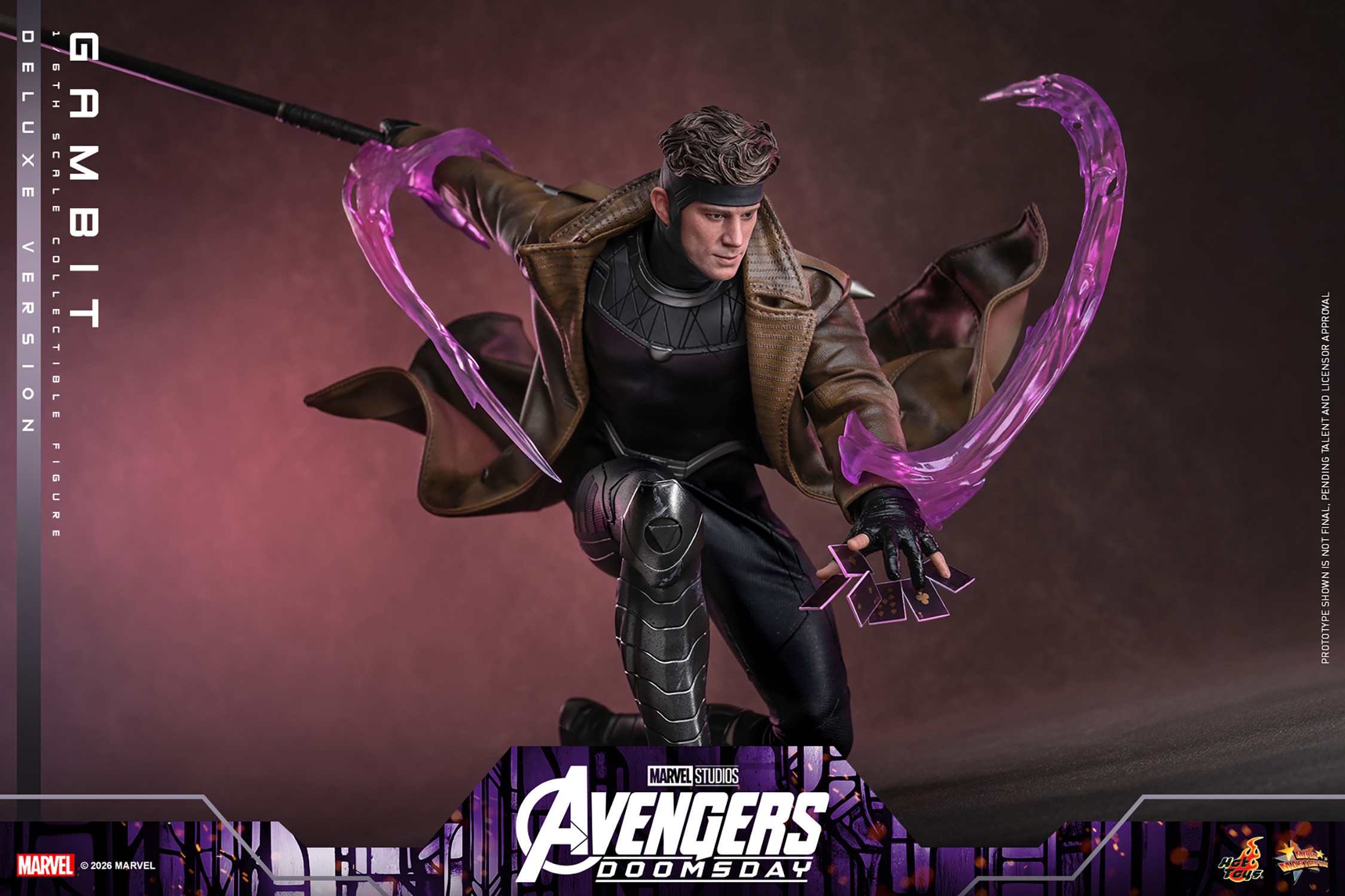 Marvel Gambit (Deluxe Version) (Special Edition) Sixth Scale Figure  (Prototype Shown) View 13