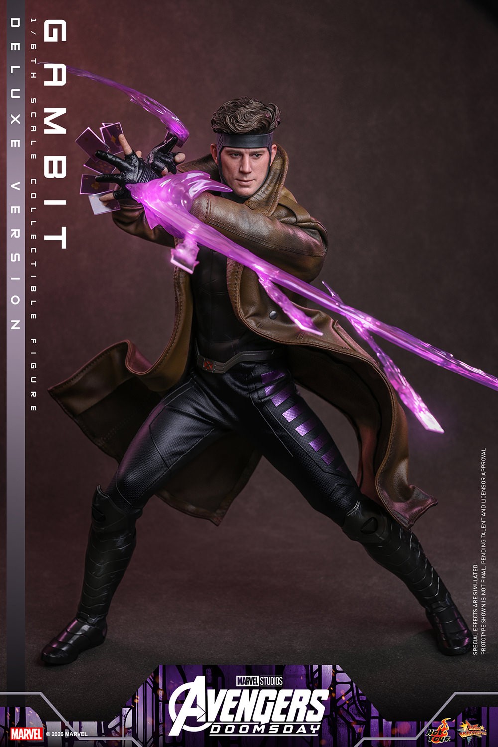 Marvel Gambit (Deluxe Version) (Special Edition) Sixth Scale Figure  (Prototype Shown) View 16
