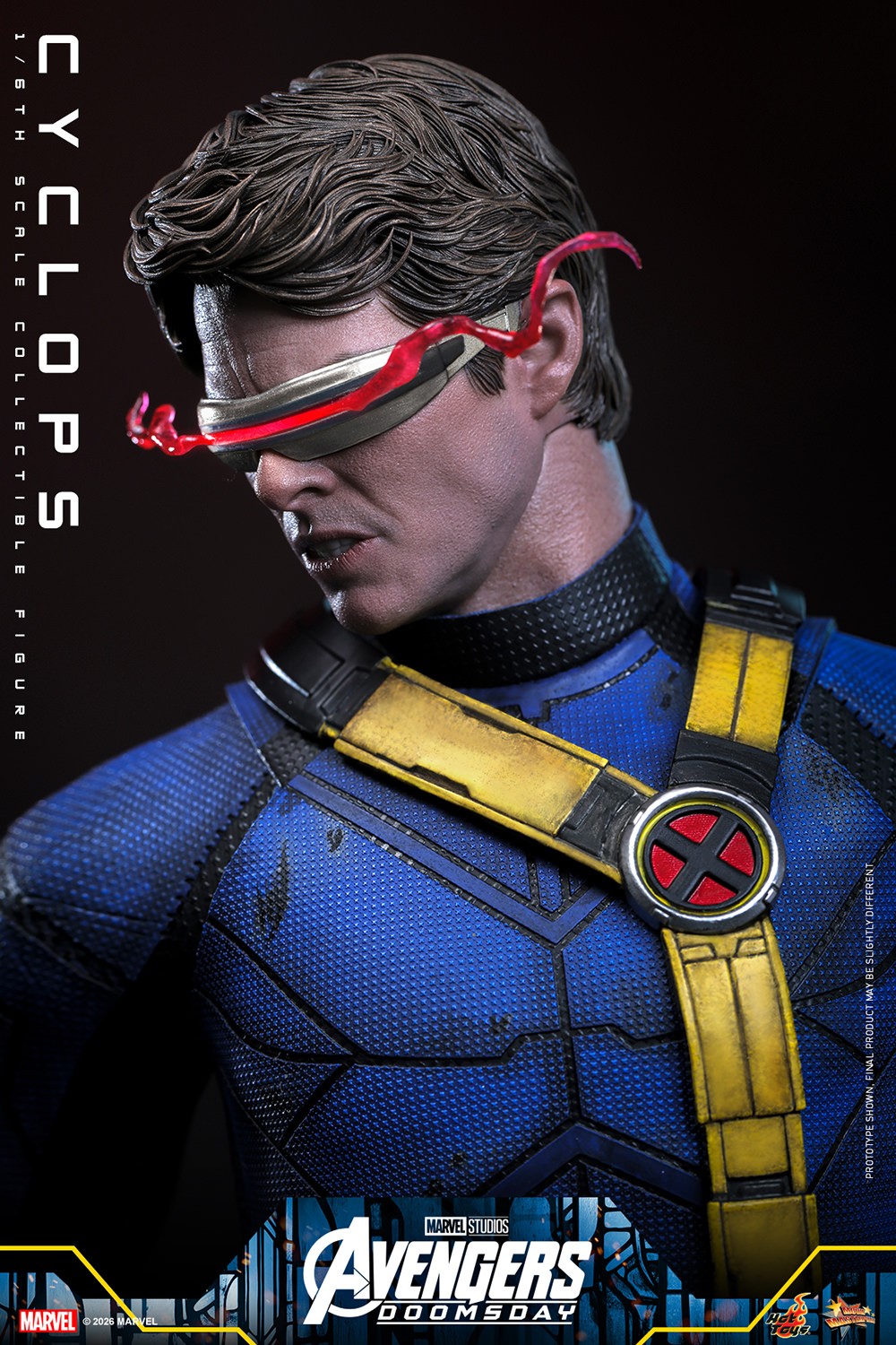 Marvel Cyclops Sixth Scale Figure  (Prototype Shown) View 11