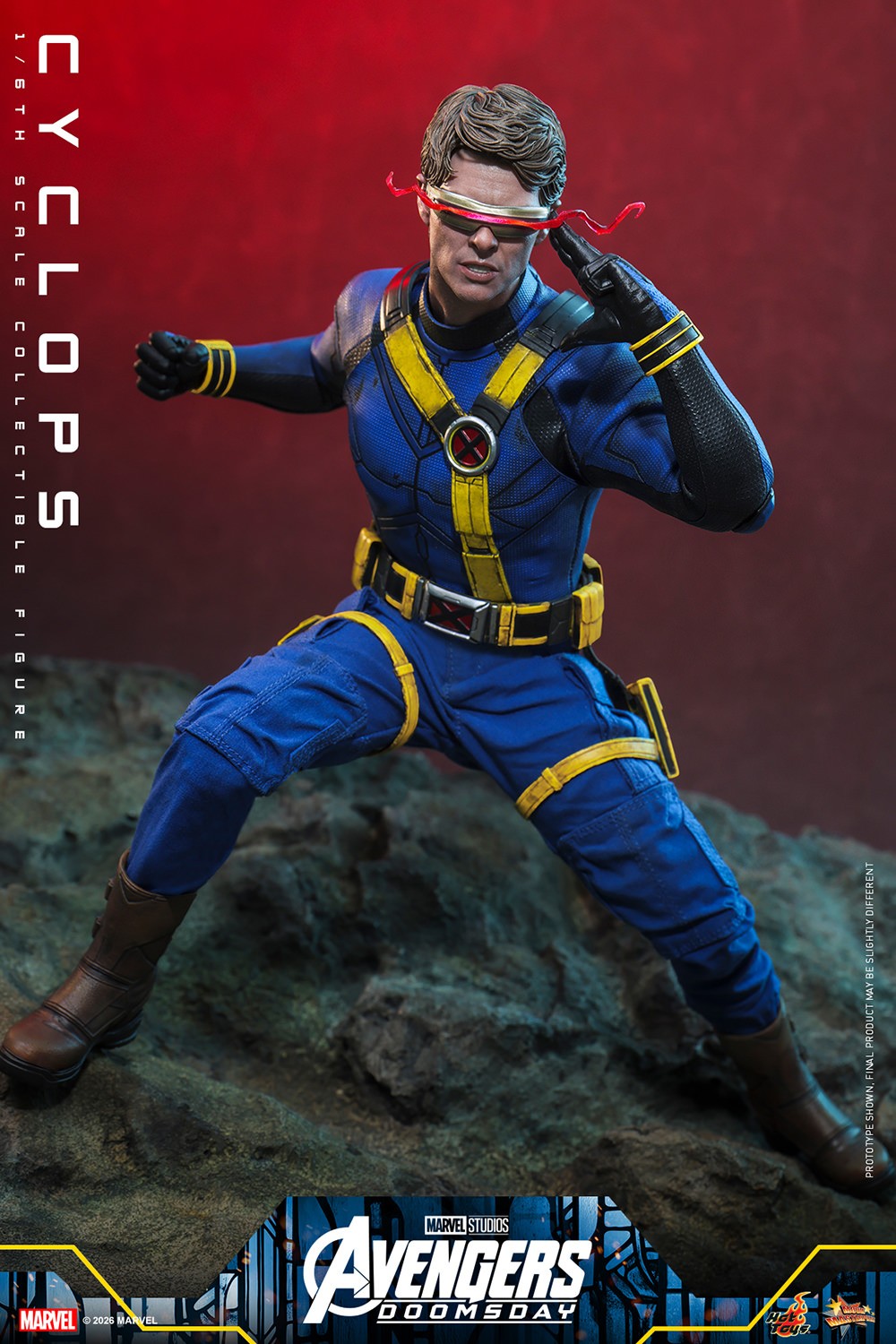 Marvel Cyclops (Special Edition) Sixth Scale Figure  (Prototype Shown) View 12