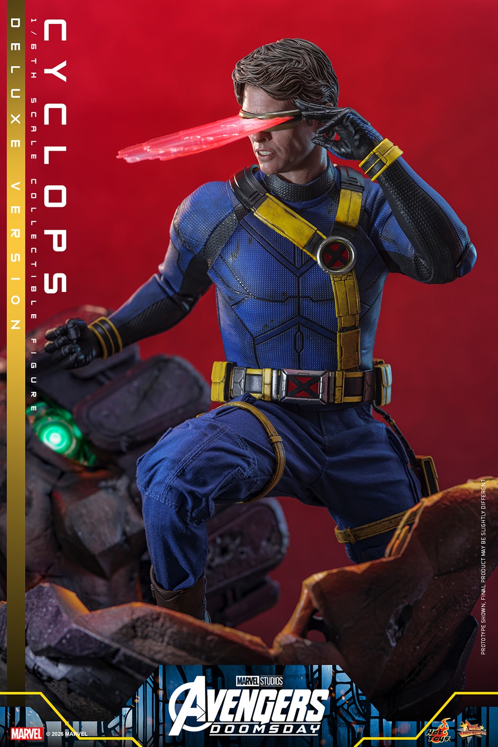 Marvel Cyclops (Deluxe Edition) Sixth Scale Figure  (Prototype Shown) View 8