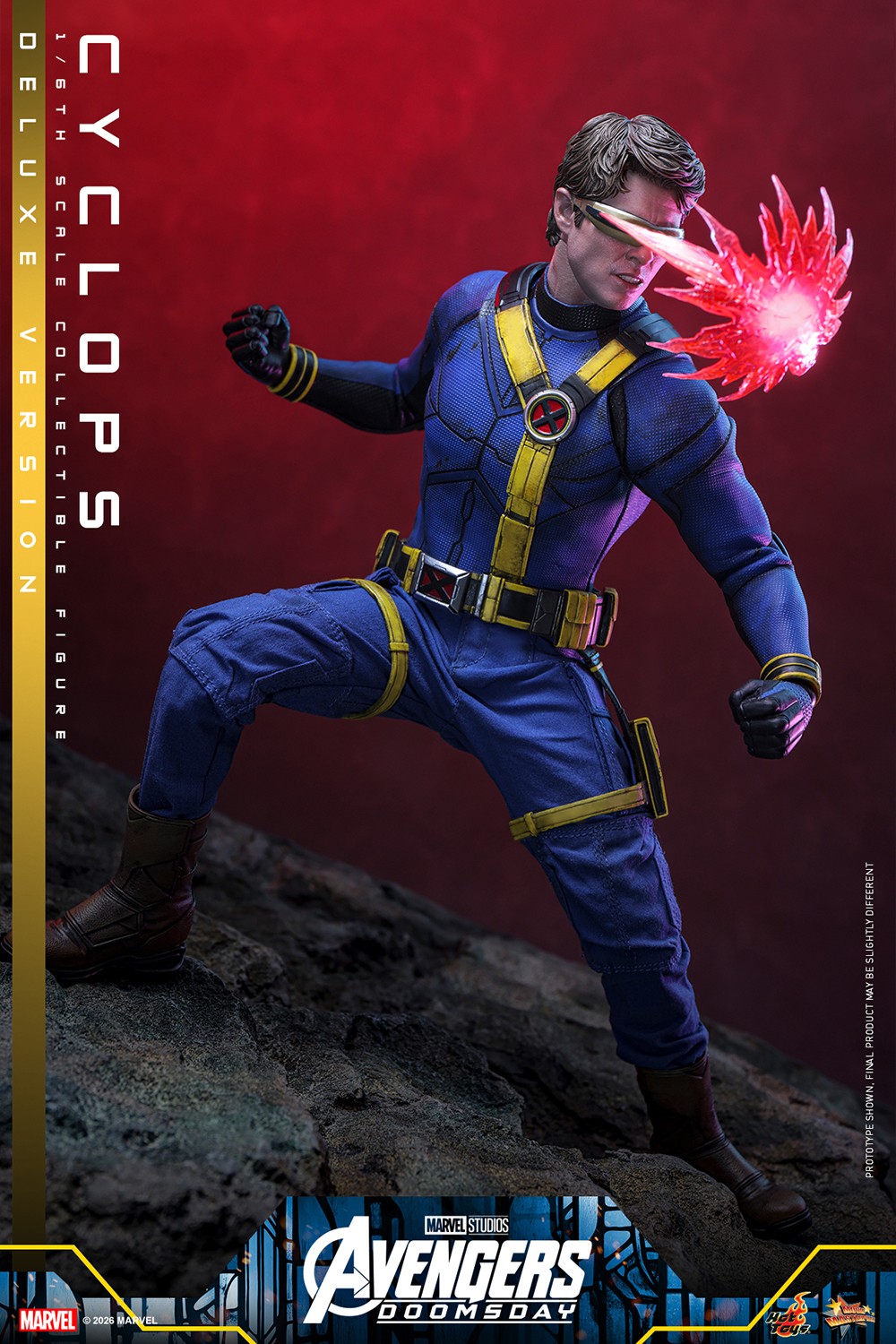 Marvel Cyclops (Deluxe Edition) Sixth Scale Figure  (Prototype Shown) View 10