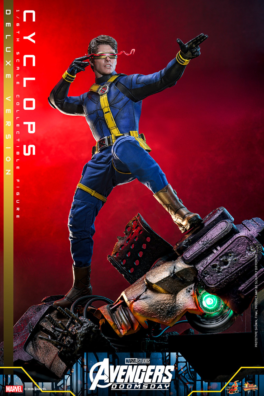 Marvel Cyclops (Deluxe Version) (Special Edition) Sixth Scale Figure  (Prototype Shown) View 10