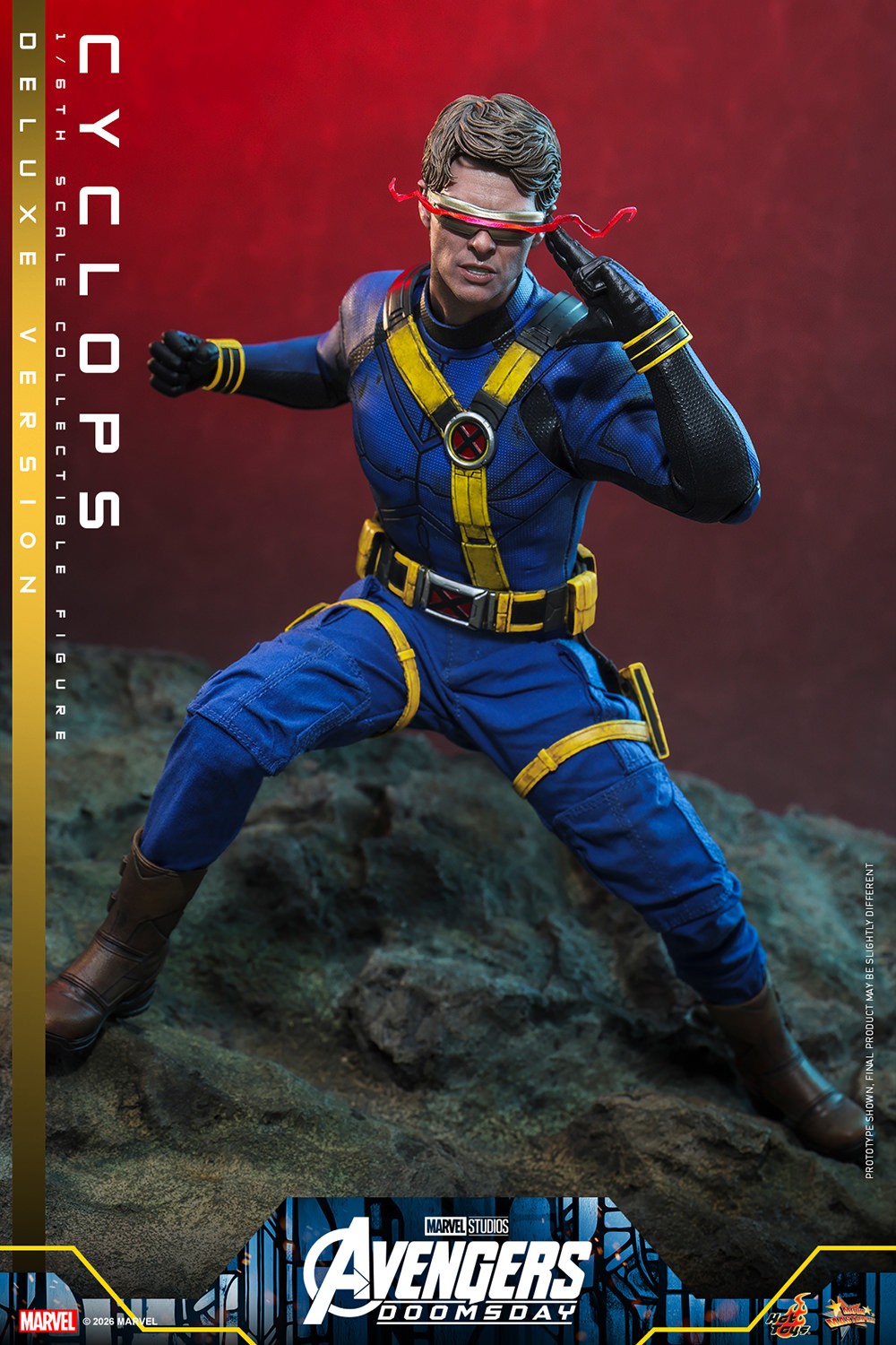 Marvel Cyclops (Deluxe Version) (Special Edition) Sixth Scale Figure  (Prototype Shown) View 12