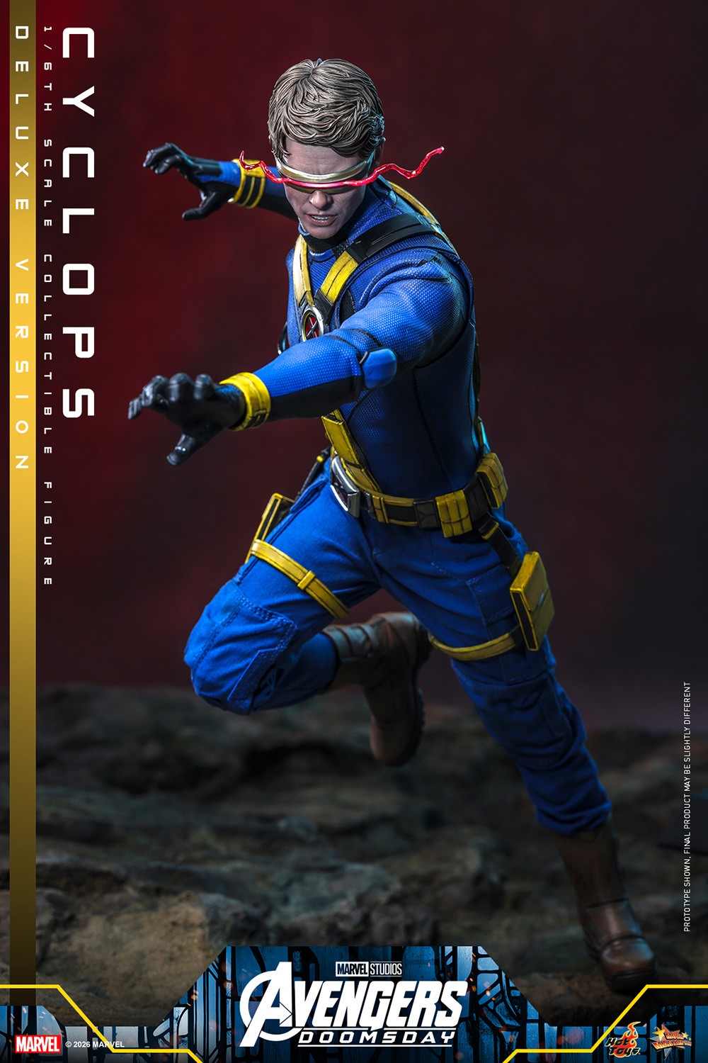 Marvel Cyclops (Deluxe Version) (Special Edition) Sixth Scale Figure  (Prototype Shown) View 14