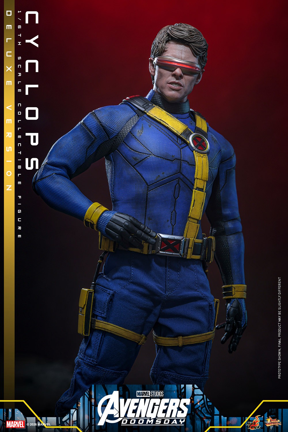Marvel Cyclops (Deluxe Version) (Special Edition) Sixth Scale Figure  (Prototype Shown) View 16