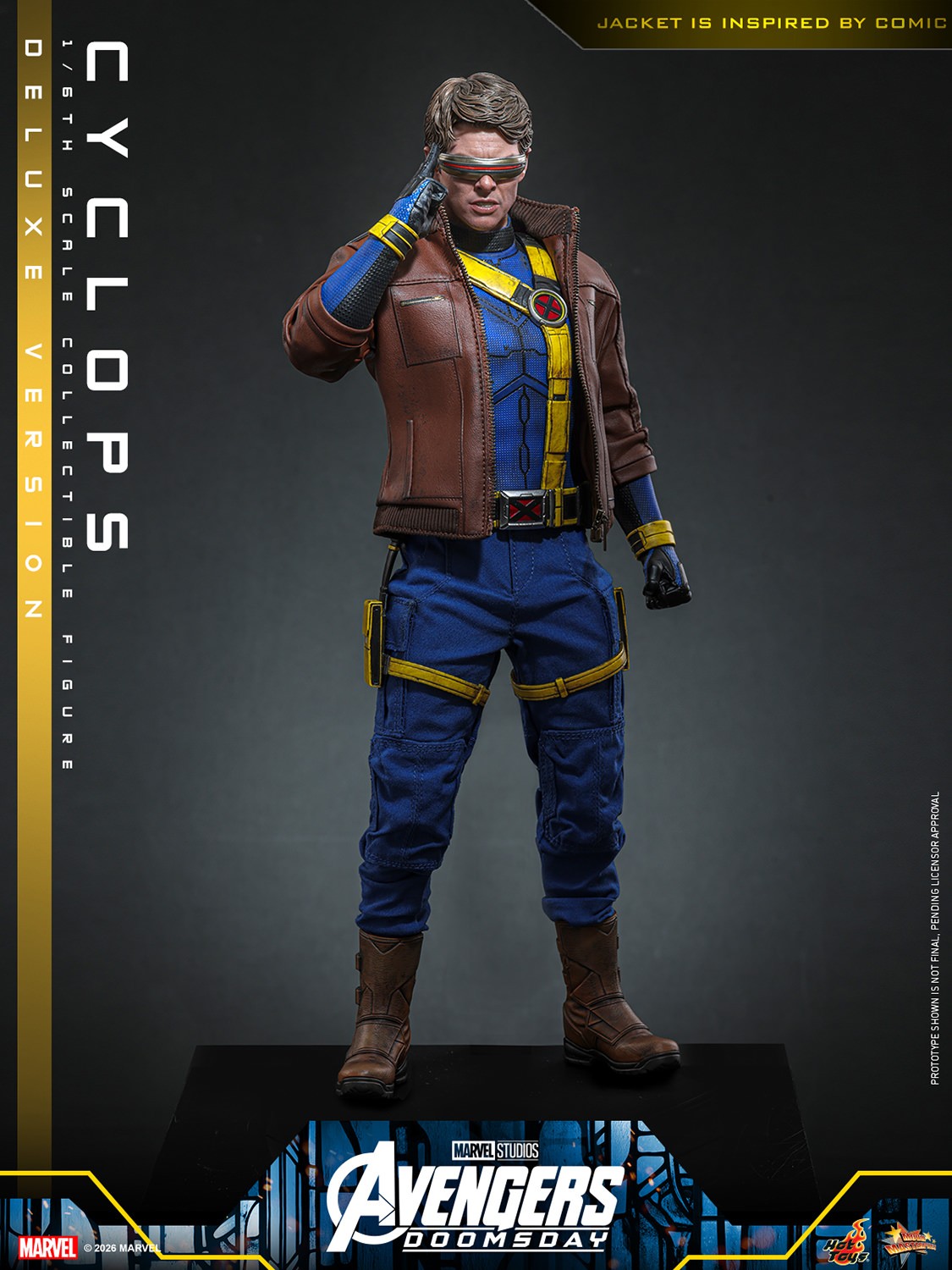 Marvel Cyclops (Deluxe Version) (Special Edition) Sixth Scale Figure  (Prototype Shown) View 19