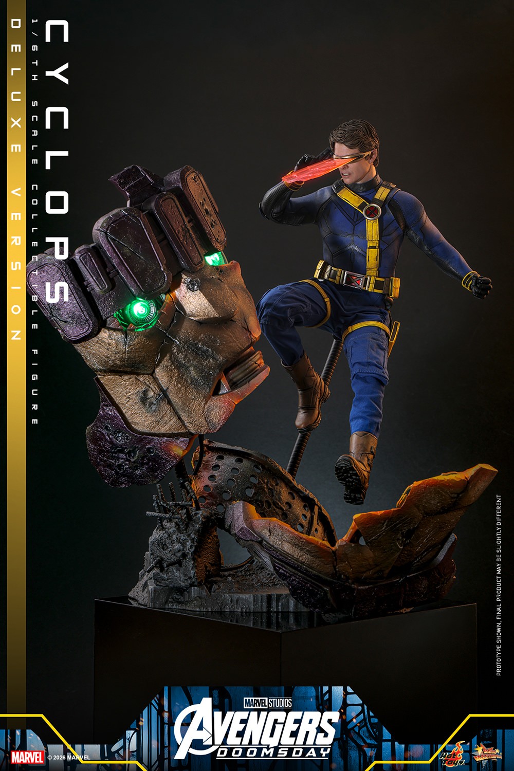 Marvel Cyclops (Deluxe Version) (Special Edition) Sixth Scale Figure  (Prototype Shown) View 21