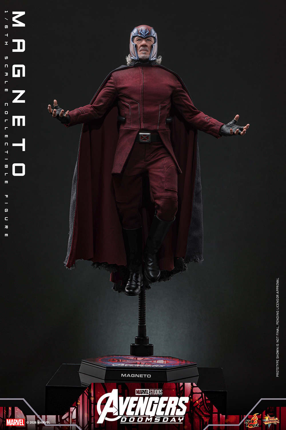 Marvel Magneto Sixth Scale Figure  Collector Edition (Prototype Shown) View 3
