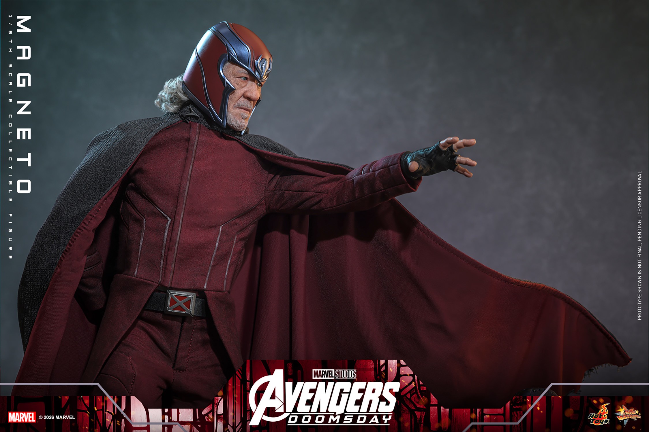 Marvel Magneto Sixth Scale Figure  Collector Edition (Prototype Shown) View 7