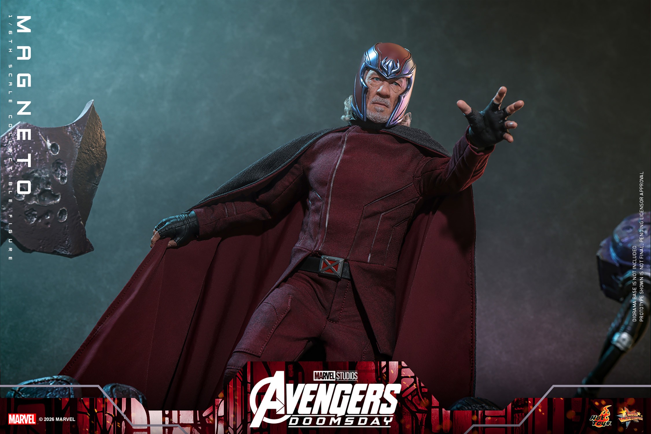 Marvel Magneto Sixth Scale Figure  Collector Edition (Prototype Shown) View 9