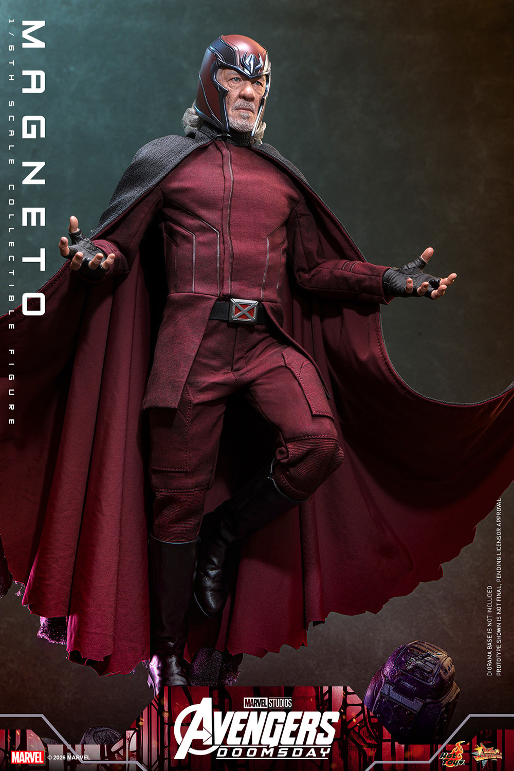 Marvel Magneto Sixth Scale Figure  Collector Edition (Prototype Shown) View 14