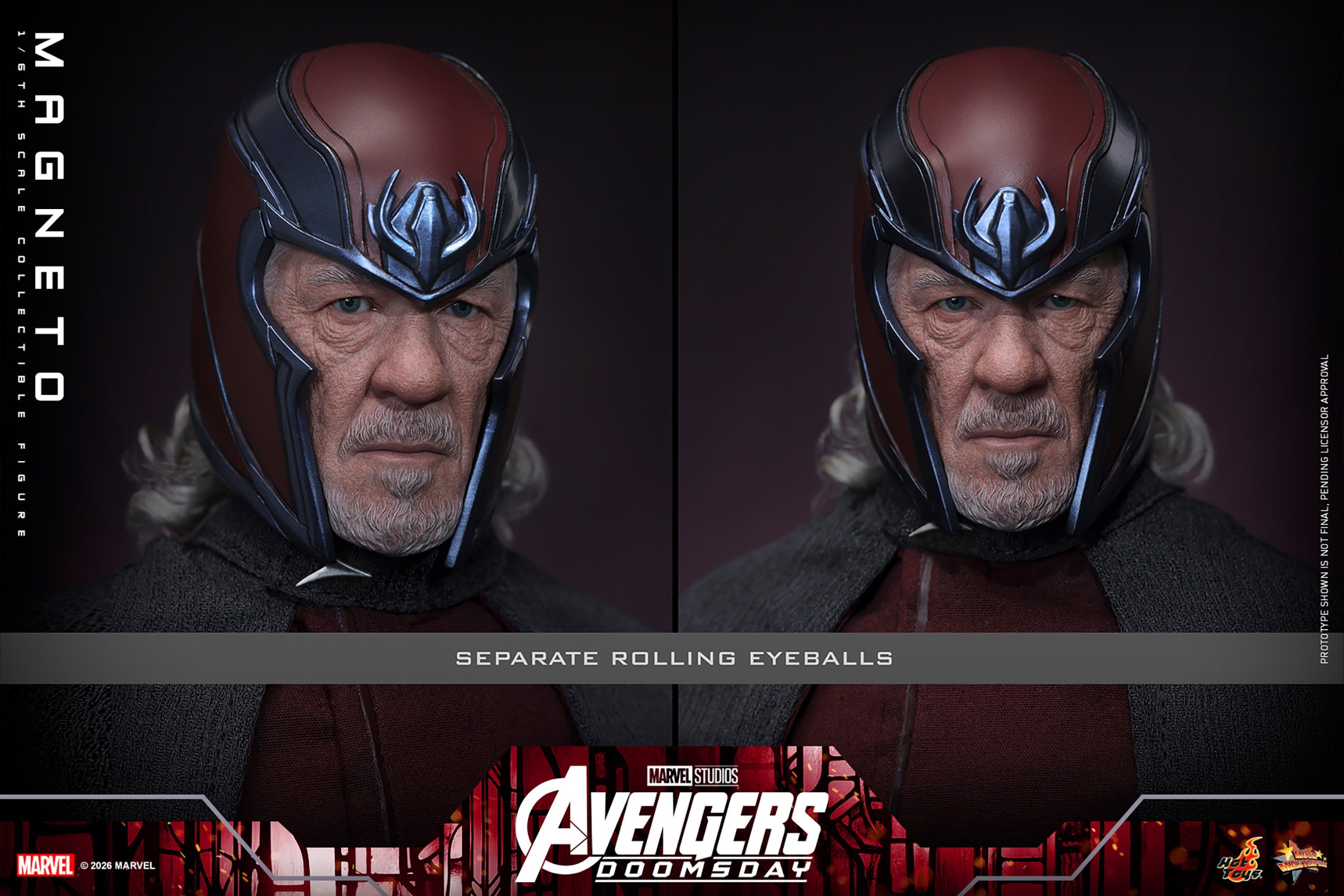 Marvel Magneto Sixth Scale Figure  Collector Edition (Prototype Shown) View 17