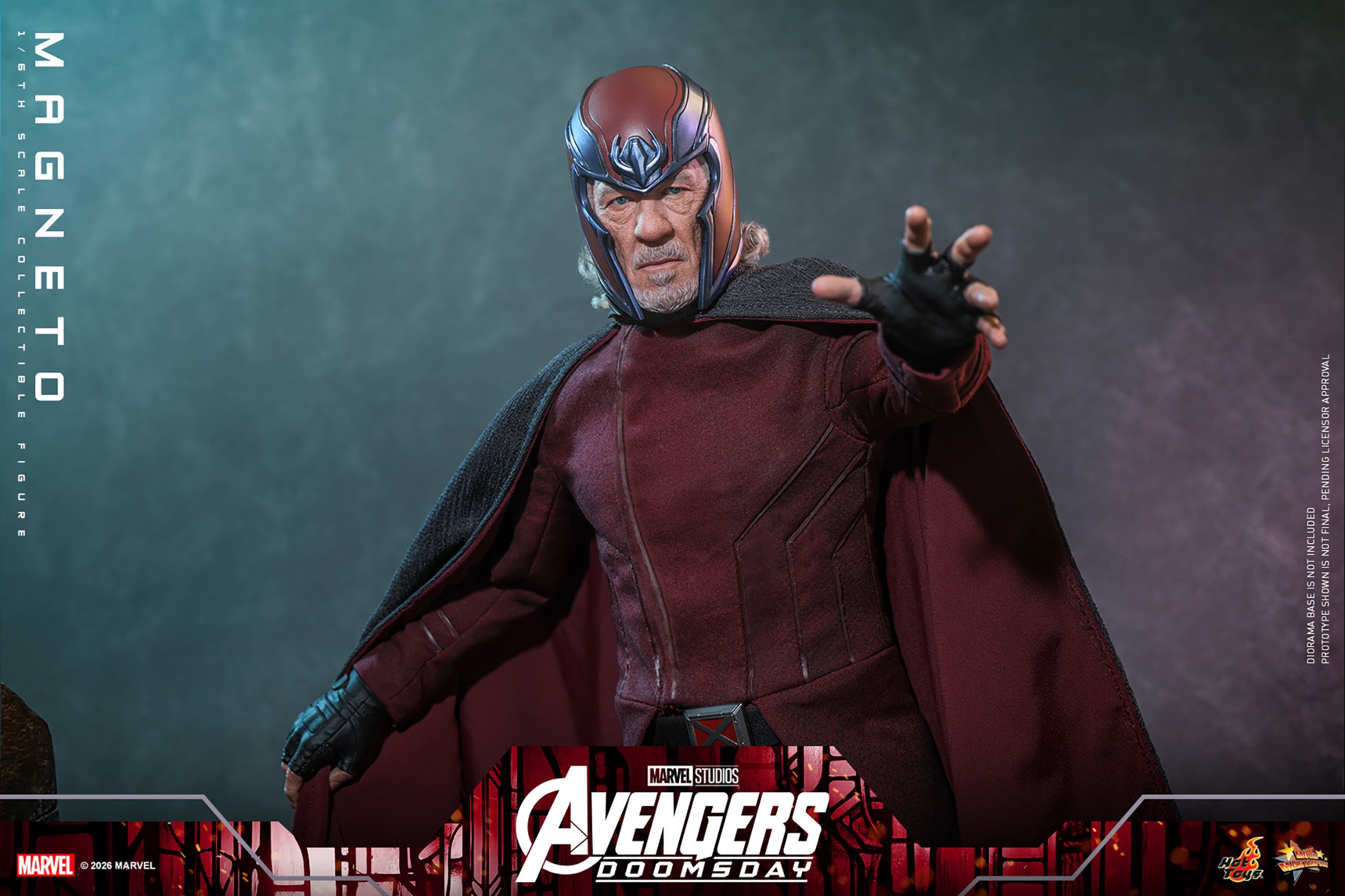Marvel Magneto (Special Edition) Sixth Scale Figure  (Prototype Shown) View 8