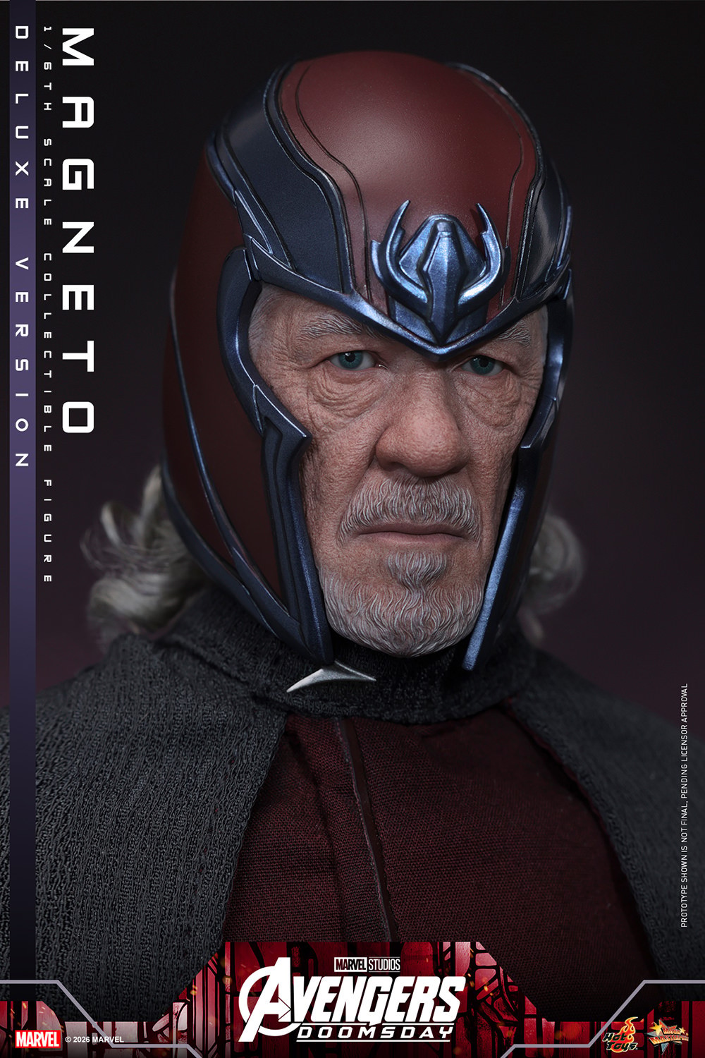 Marvel Magneto (Deluxe Version) Sixth Scale Figure  (Prototype Shown) View 6
