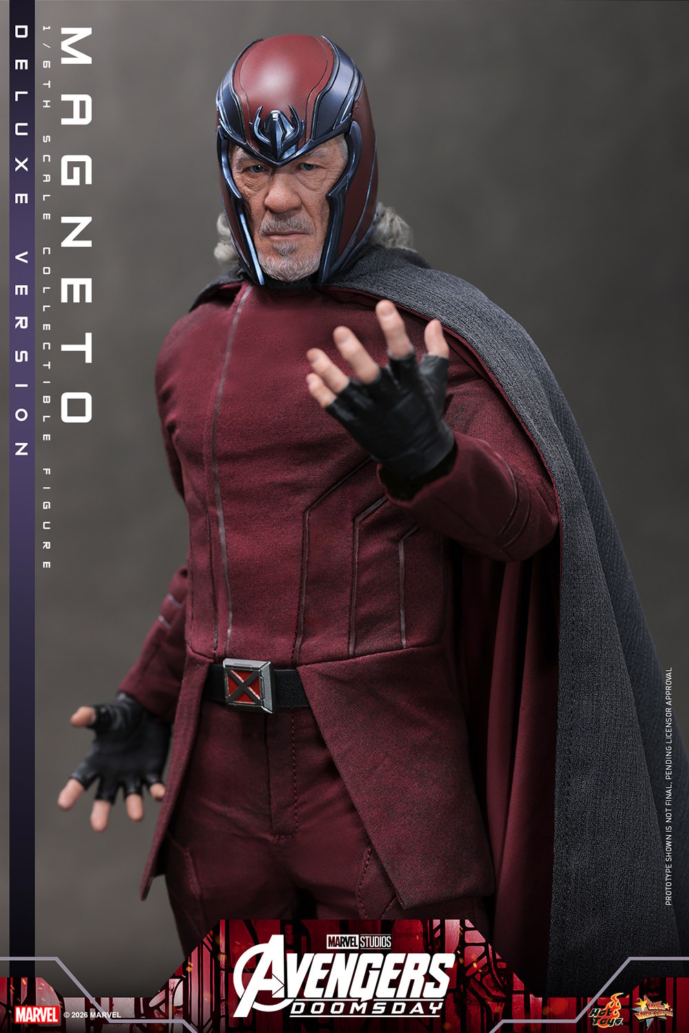 Marvel Magneto (Deluxe Version) Sixth Scale Figure  (Prototype Shown) View 10