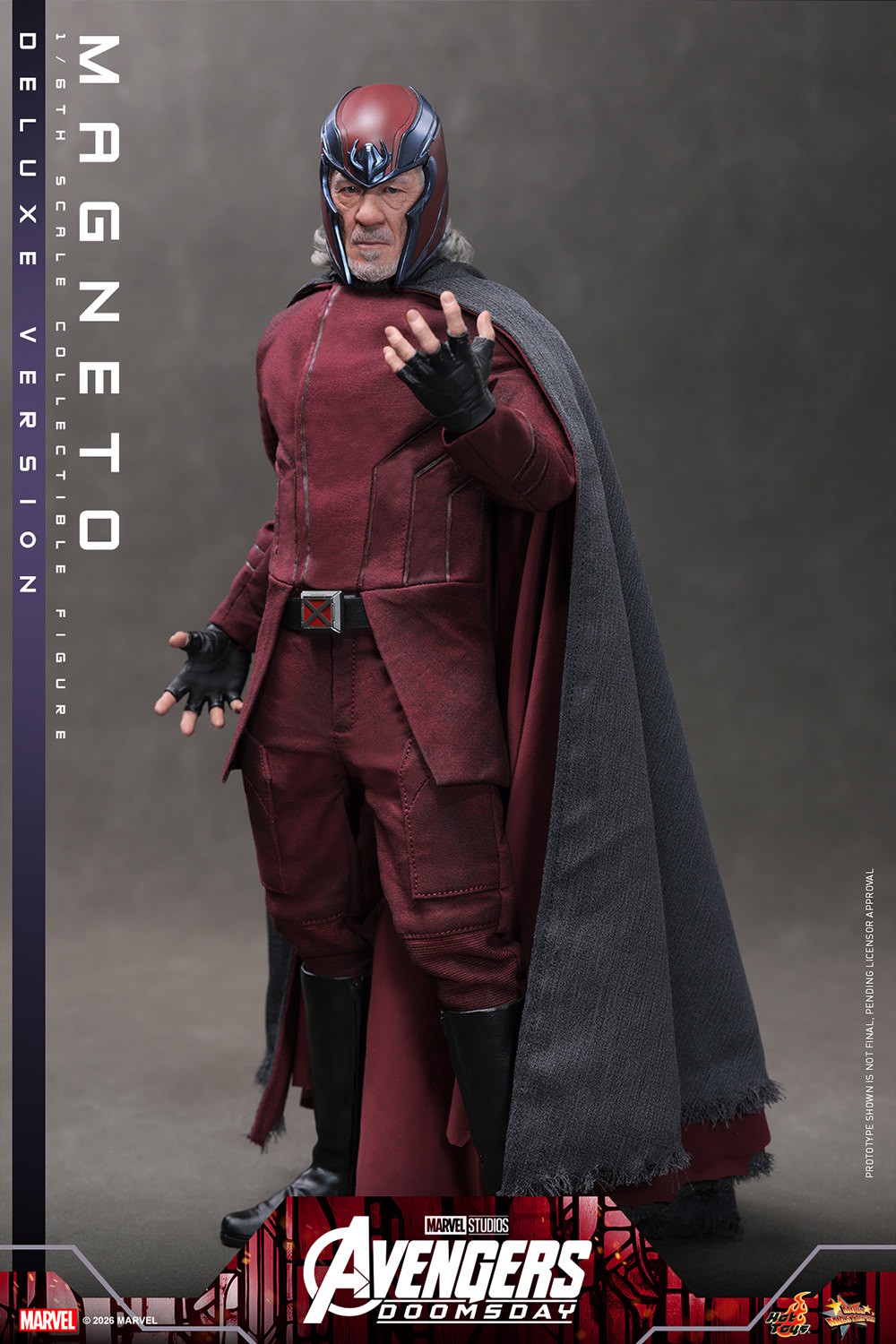 Marvel Magneto (Deluxe Version) Sixth Scale Figure  (Prototype Shown) View 11