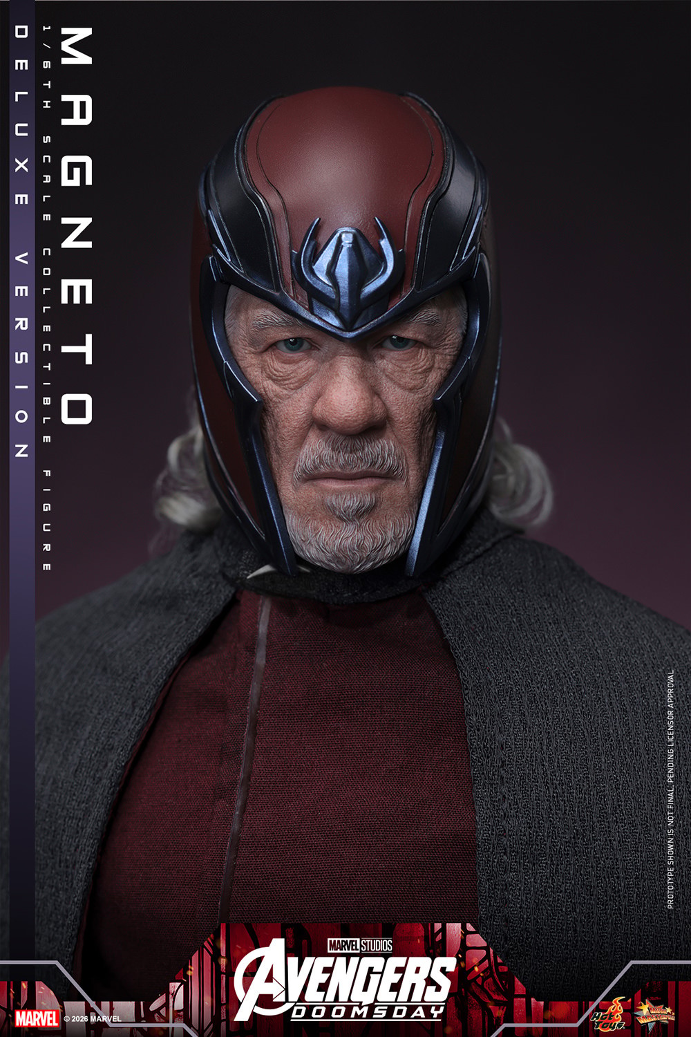 Marvel Magneto (Deluxe Version) (Special Edition) Sixth Scale Figure  (Prototype Shown) View 6