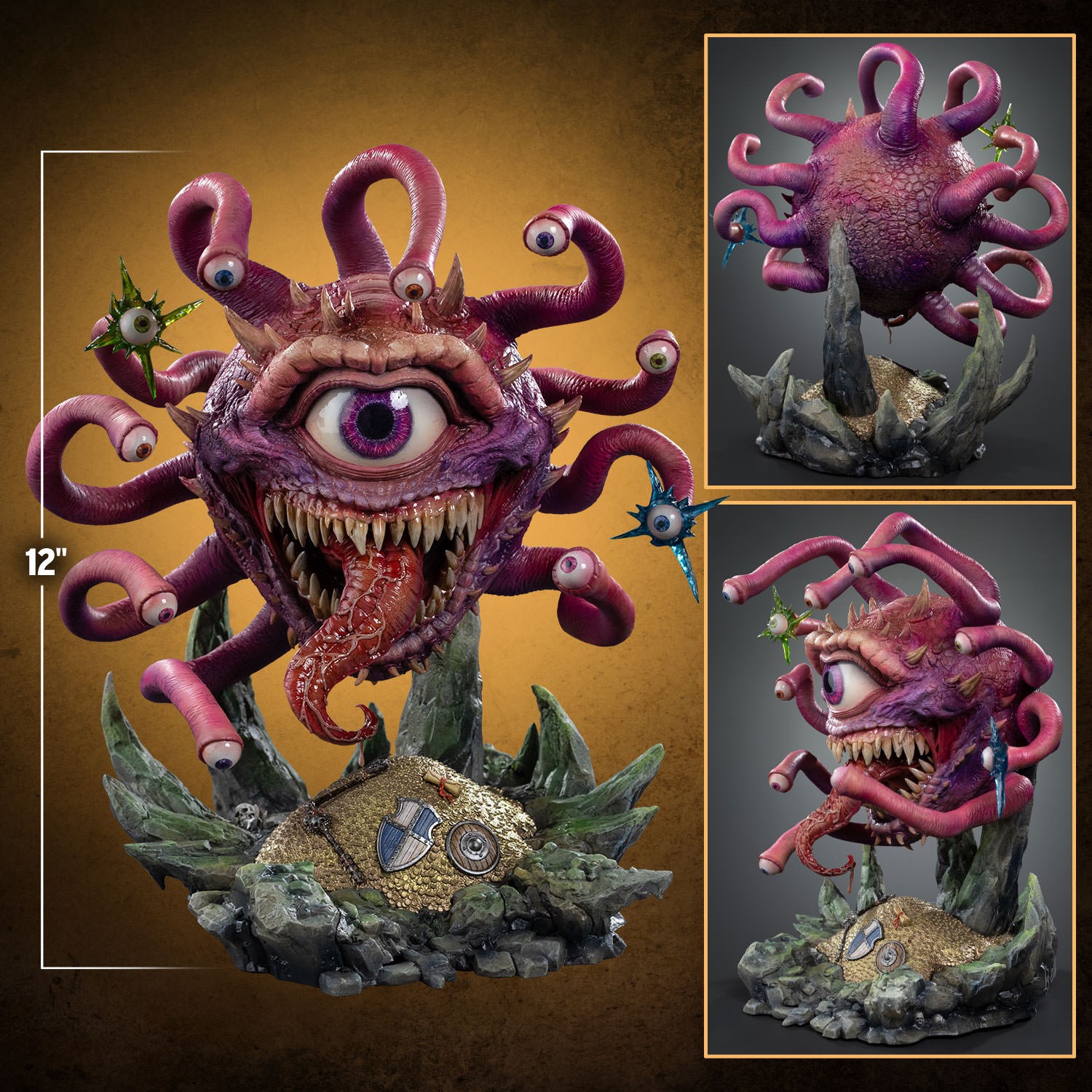 Dungeons & Dragons Beholder Statues  (Prototype Shown) View 2