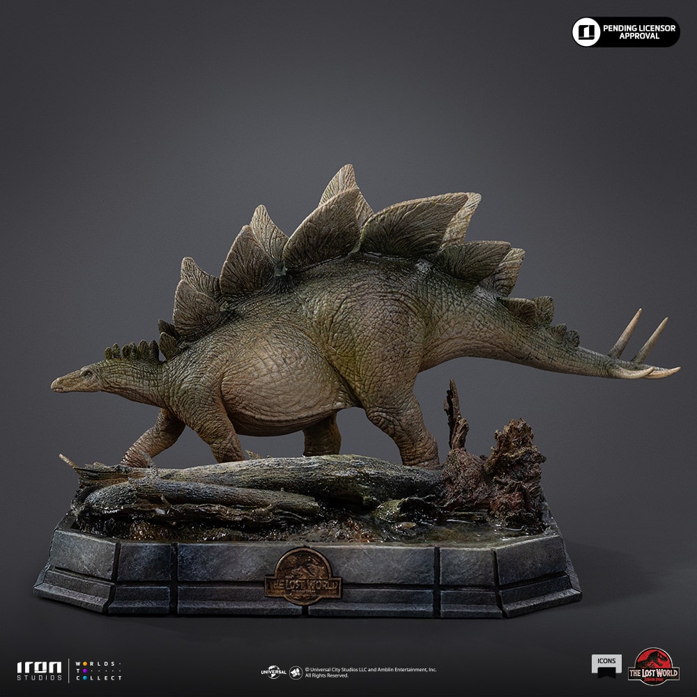 Jurassic Park Stegosaurus Statues  (Prototype Shown) View 12
