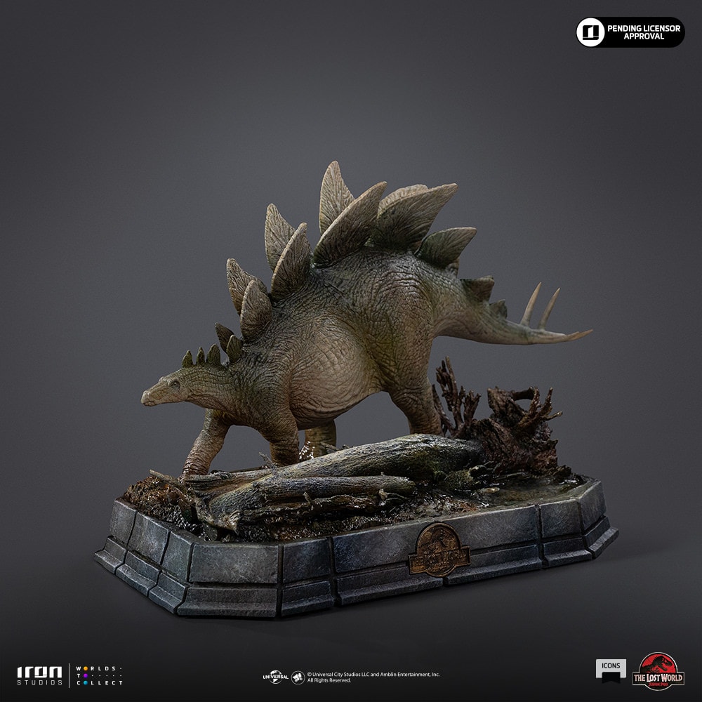 Jurassic Park Stegosaurus Statues  (Prototype Shown) View 15