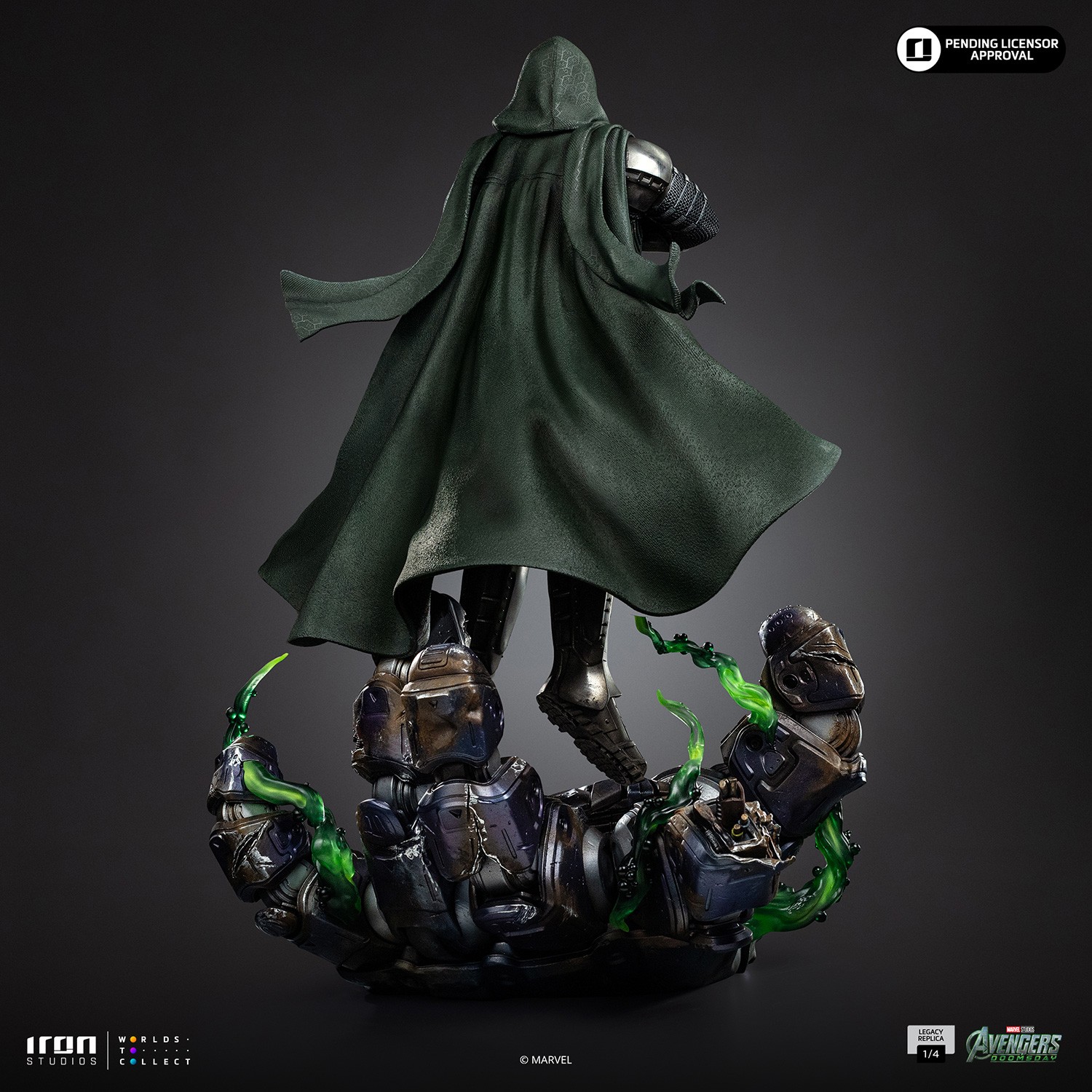 Marvel Doctor Doom Quarter Scale Statue  (Prototype Shown) View 11