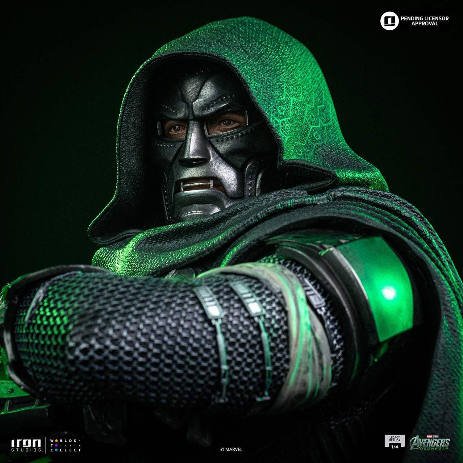 Marvel Doctor Doom Quarter Scale Statue  (Prototype Shown) View 3